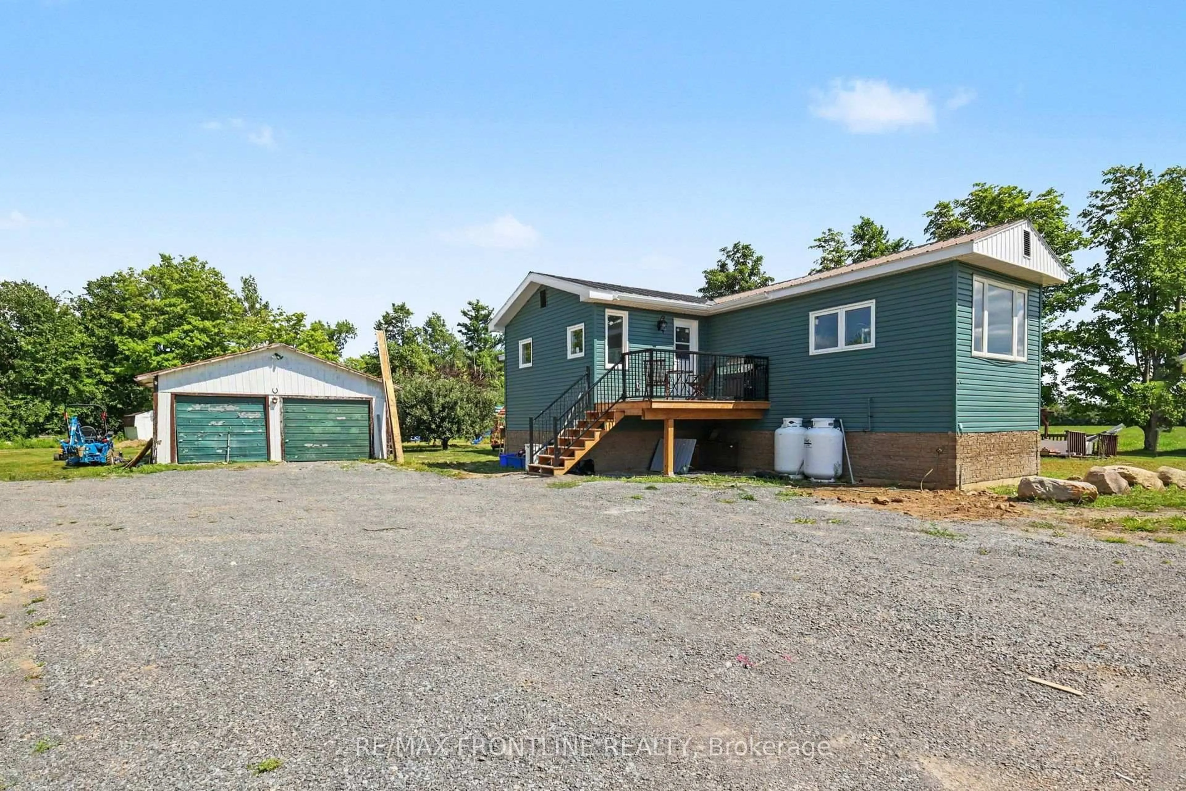 A pic from outside/outdoor area/front of a property/back of a property/a pic from drone, unknown for 1758 Hwy 511, Balderson Ontario K0G 1A0
