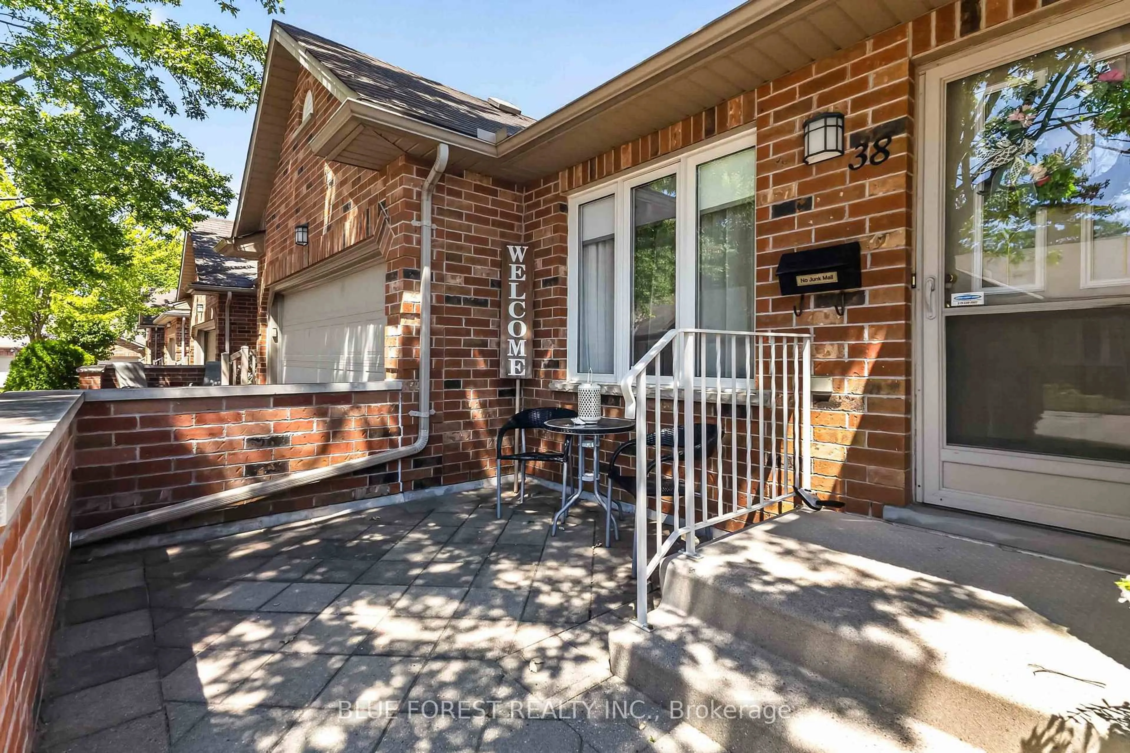 Home with brick exterior material, street for 43 Capulet Walk #38, London North Ontario N6H 5V4