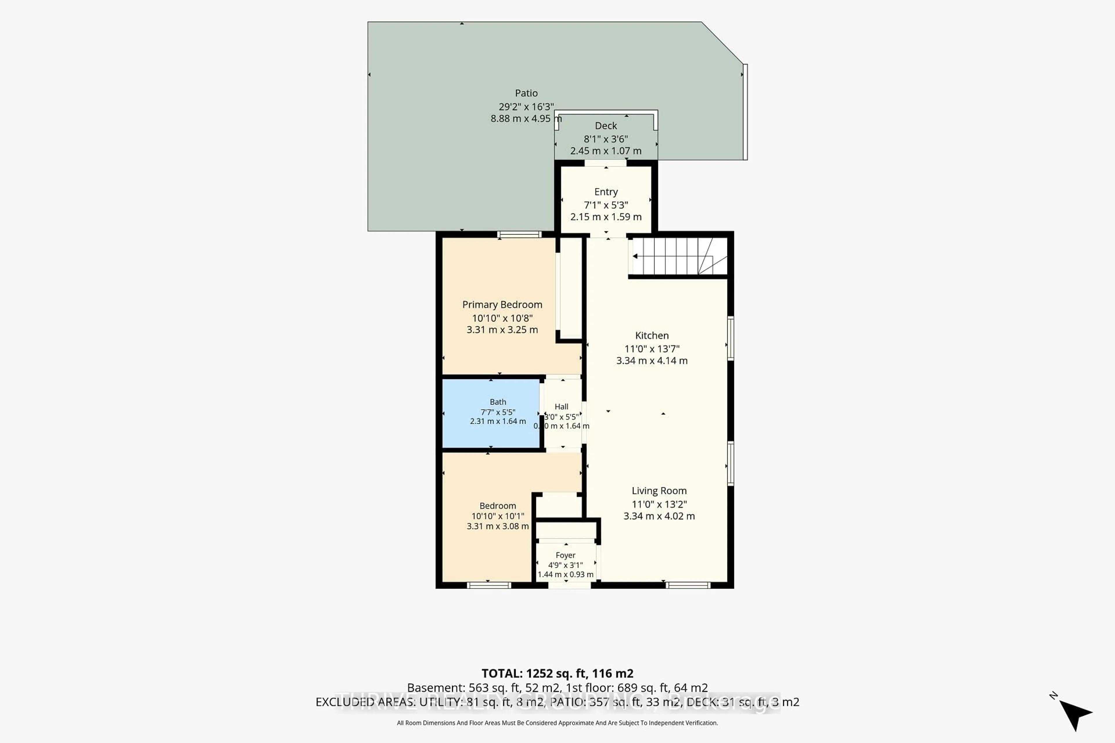 Floor plan for 38 Bellwood Cres, London East Ontario N5Y 2C5