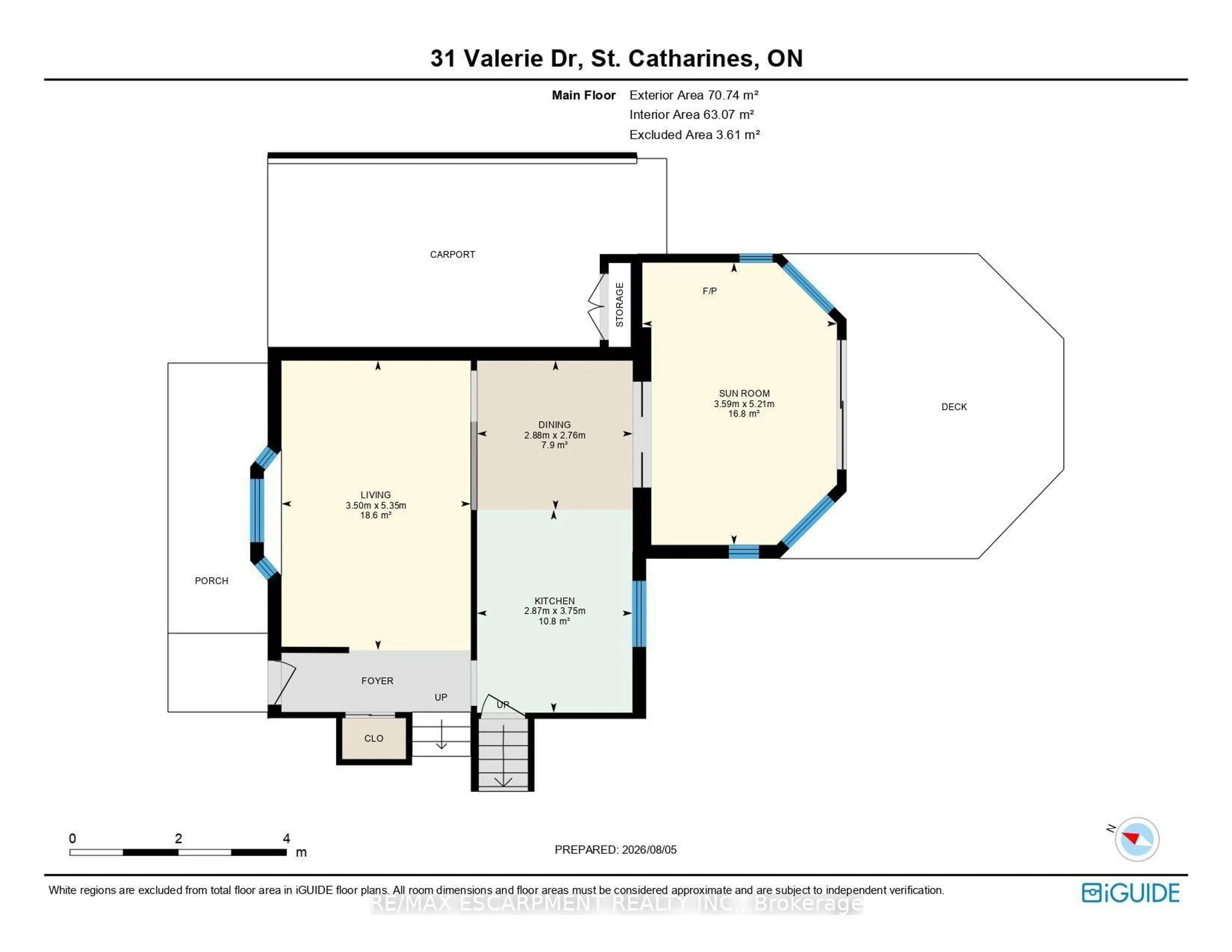 Floor plan for 31 Valerie Dr, St. Catharines Ontario L2T 3G3