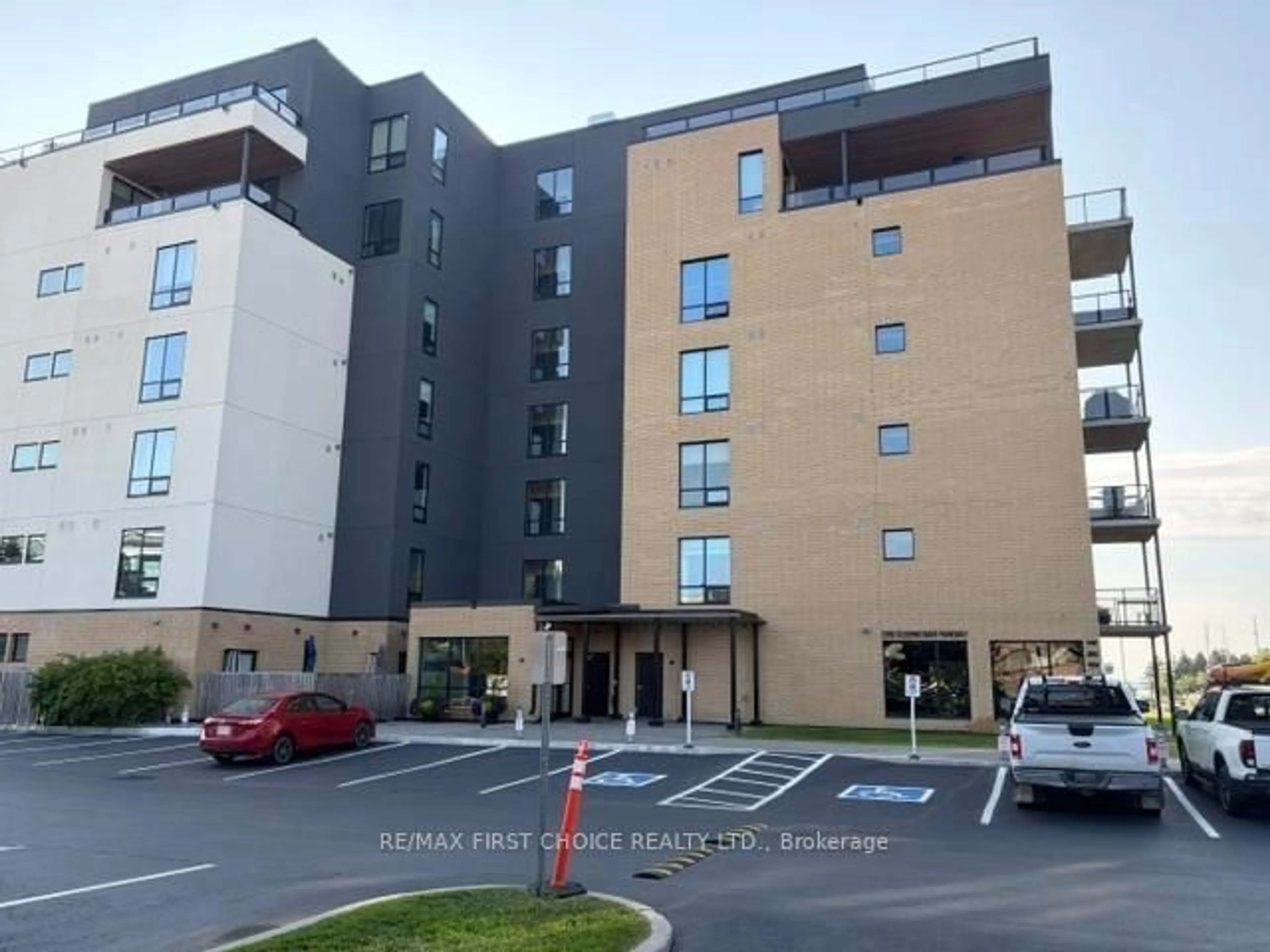 A pic from outside/outdoor area/front of a property/back of a property/a pic from drone, building for 2260 Sleeping Giant Pkwy #2103, Thunder Bay Ontario P7A 0E7
