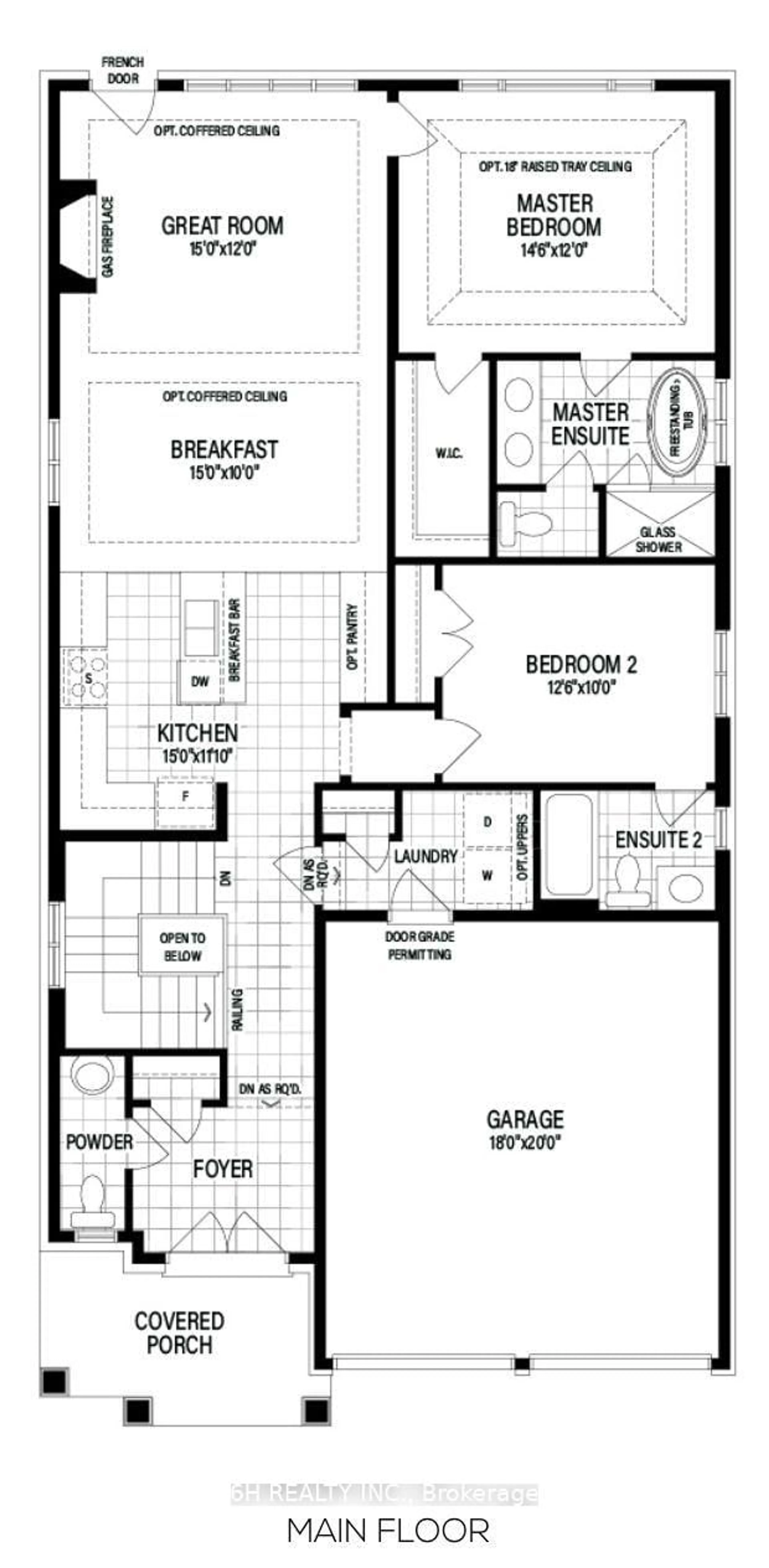 Floor plan for 345 O'Toole Cres, Peterborough Ontario K9K 0J4