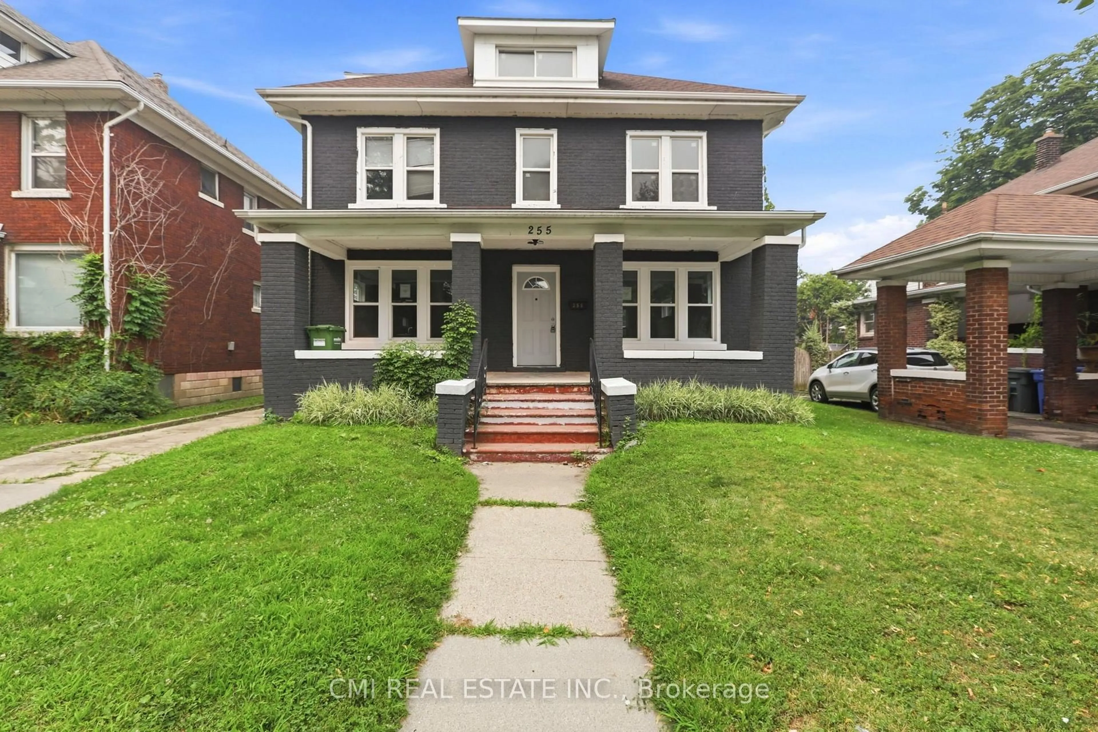 Home with brick exterior material, street for 255 Hall Ave, Windsor Ontario N9A 2L5