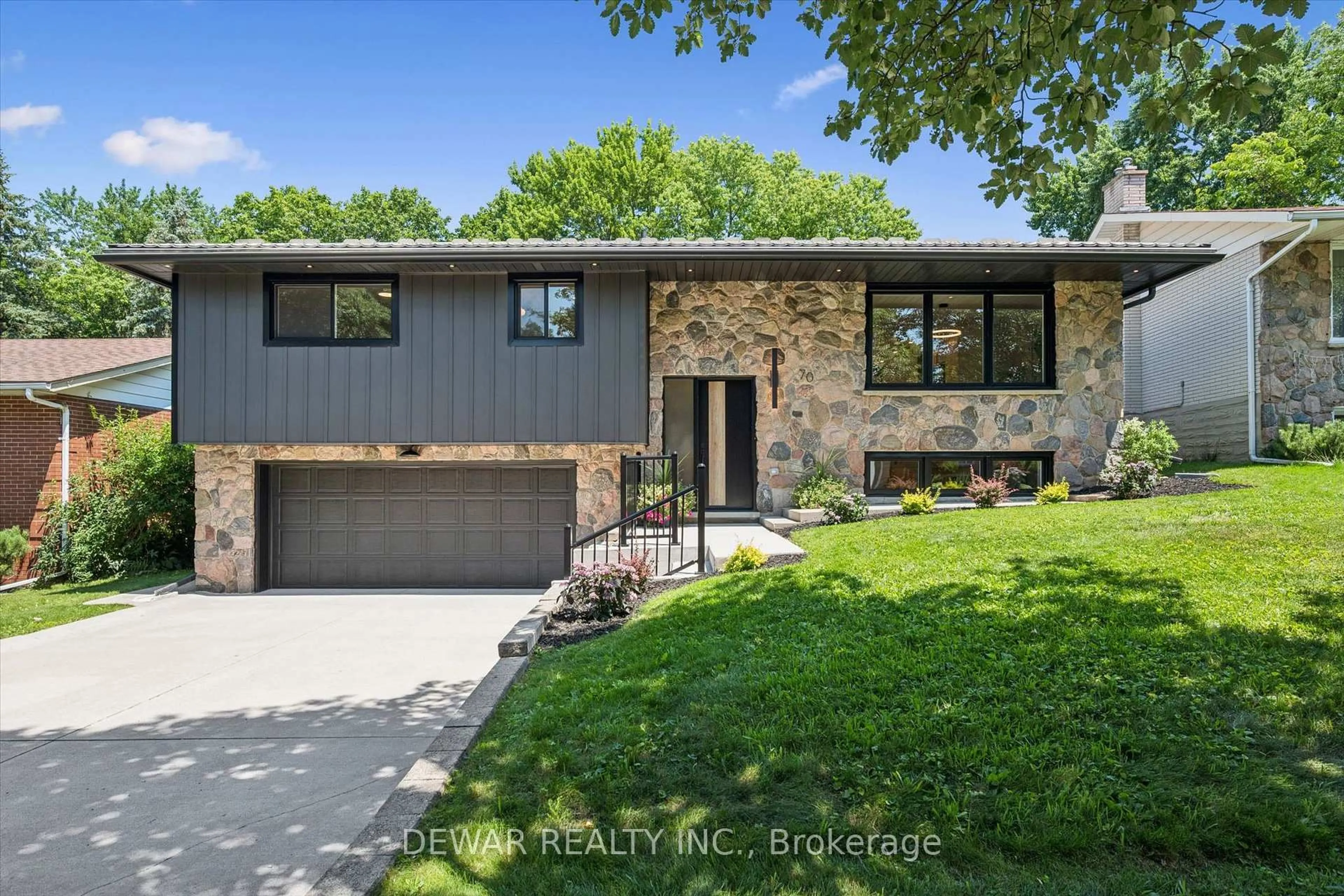 Home with brick exterior material, street for 70 Champlain Cres, Kitchener Ontario N2B 2Y6