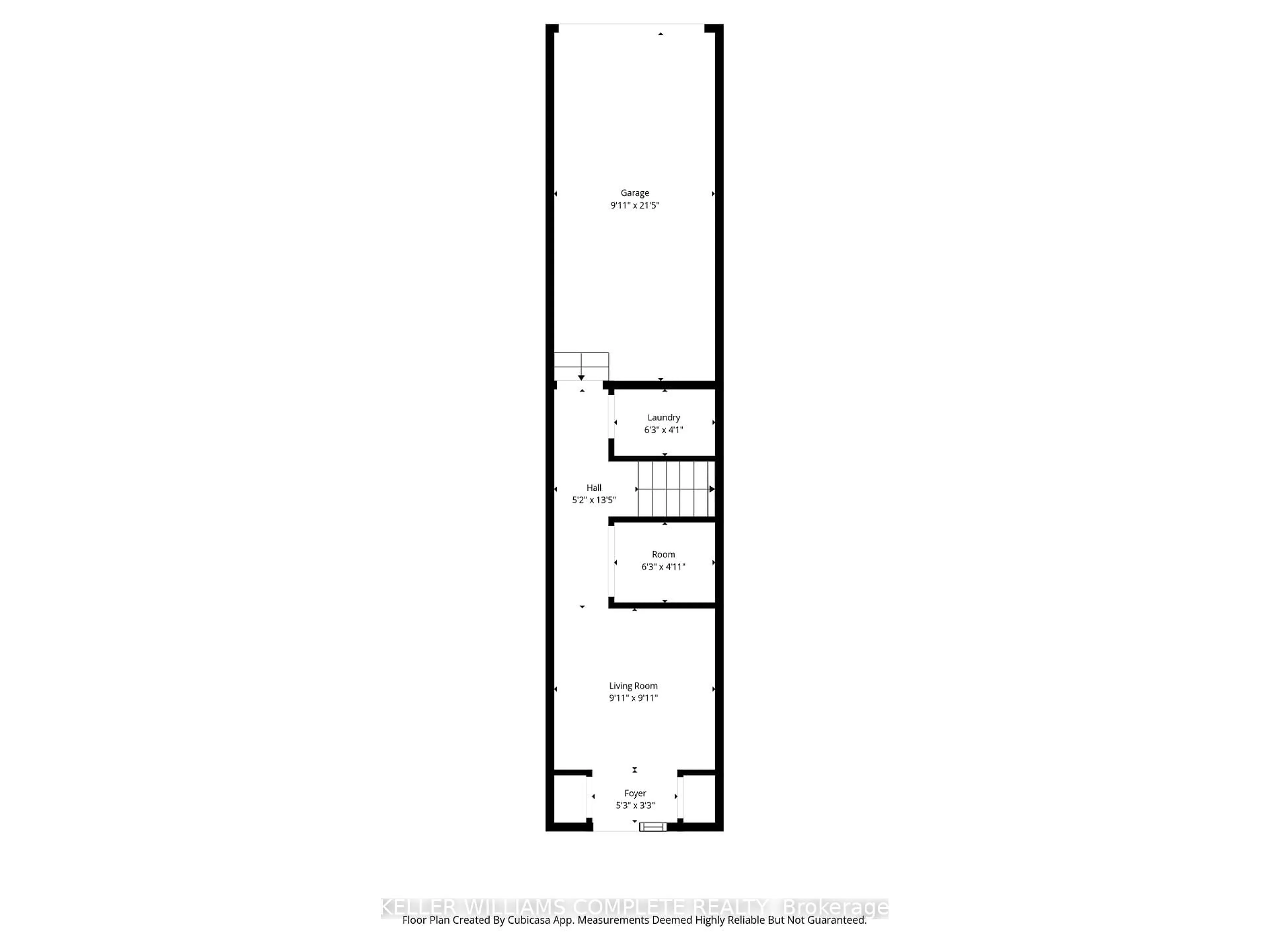 Floor plan for 107 WESTRA Dr #59, Guelph Ontario N1K 0A5