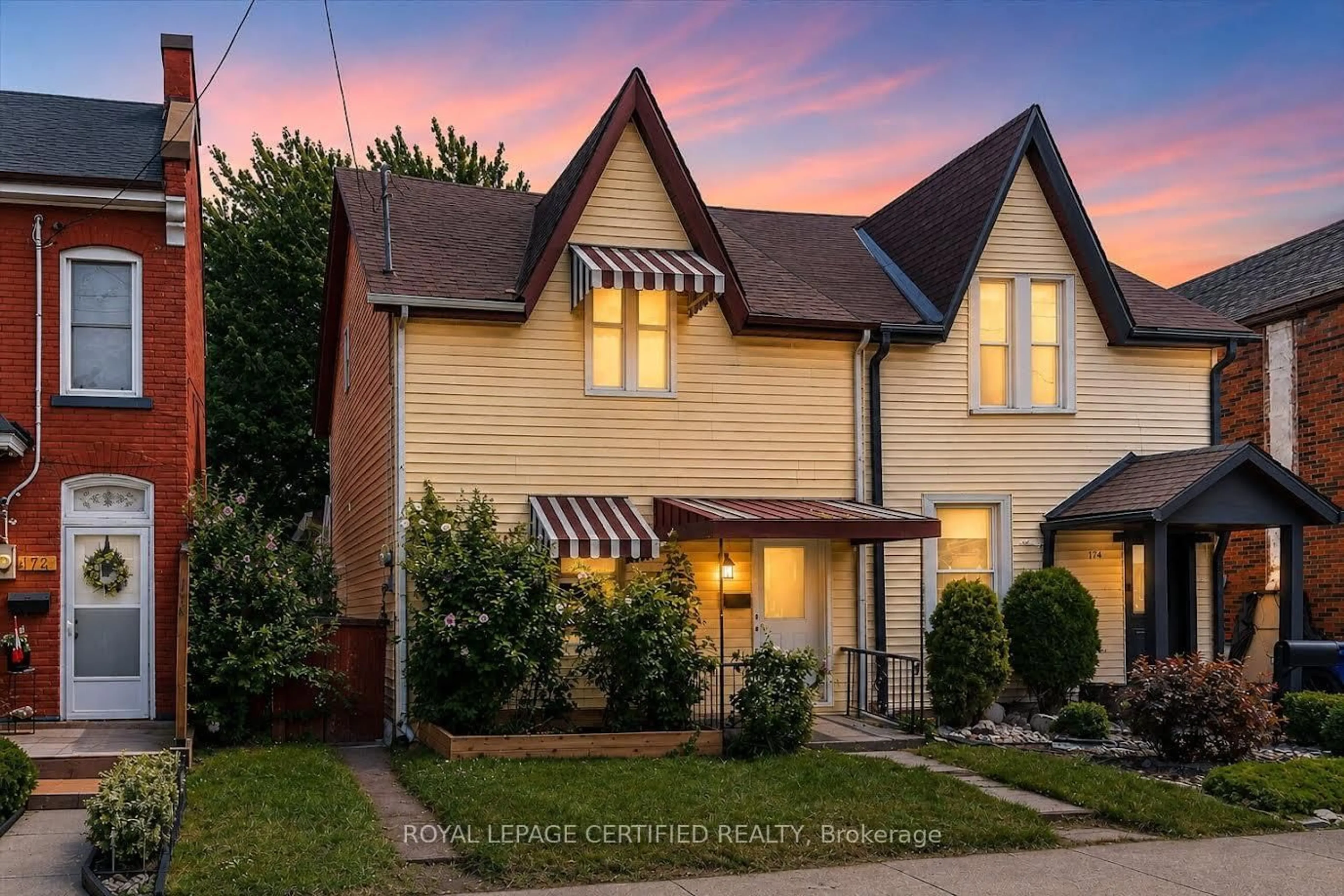 Home with brick exterior material, street for 176 Emerald St, Hamilton Ontario L8L 5K8