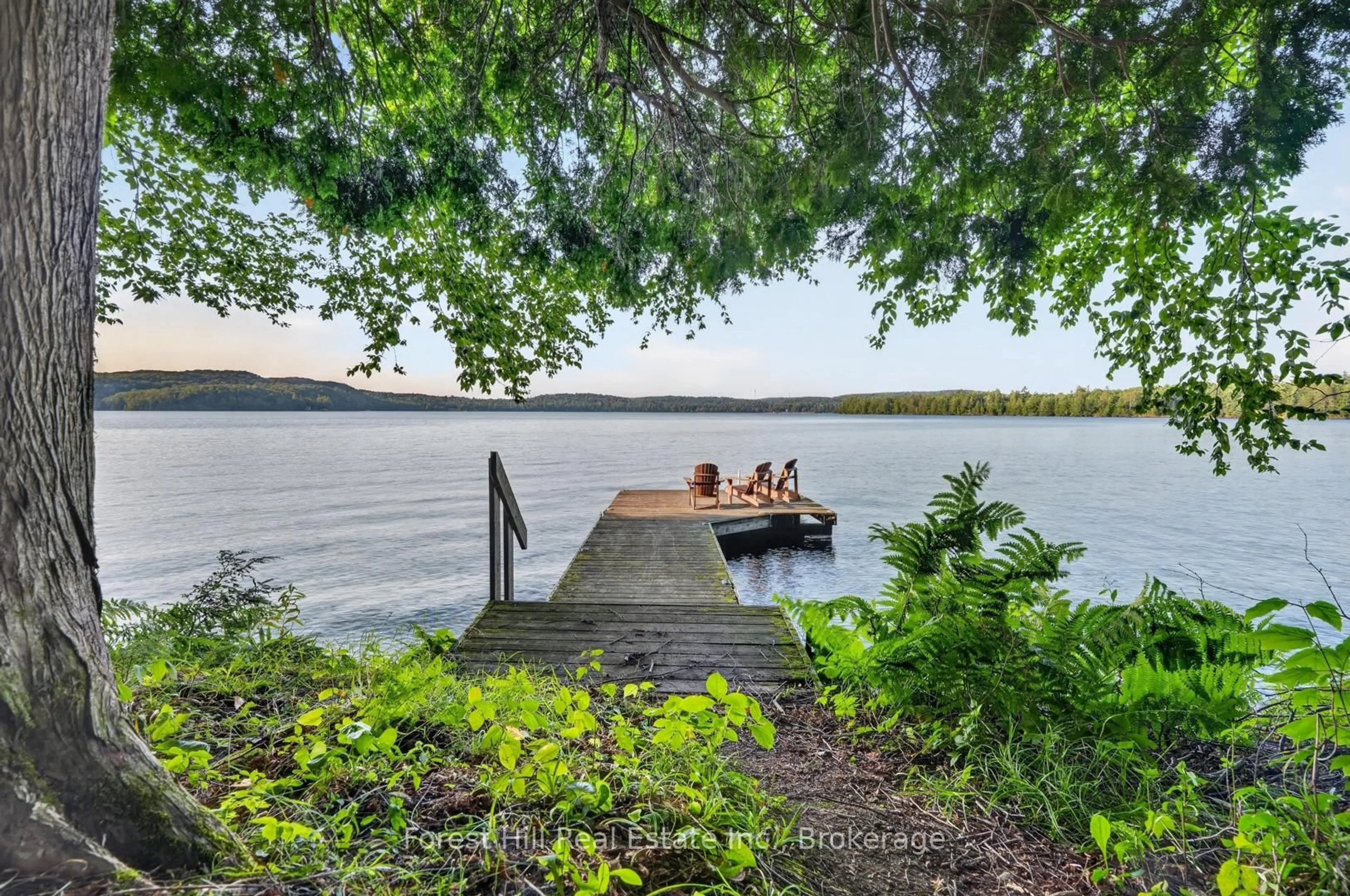 Patio, water/lake/river/ocean view for 1110 Joseph Tapley Rd, Lake of Bays Ontario P0A 1H0