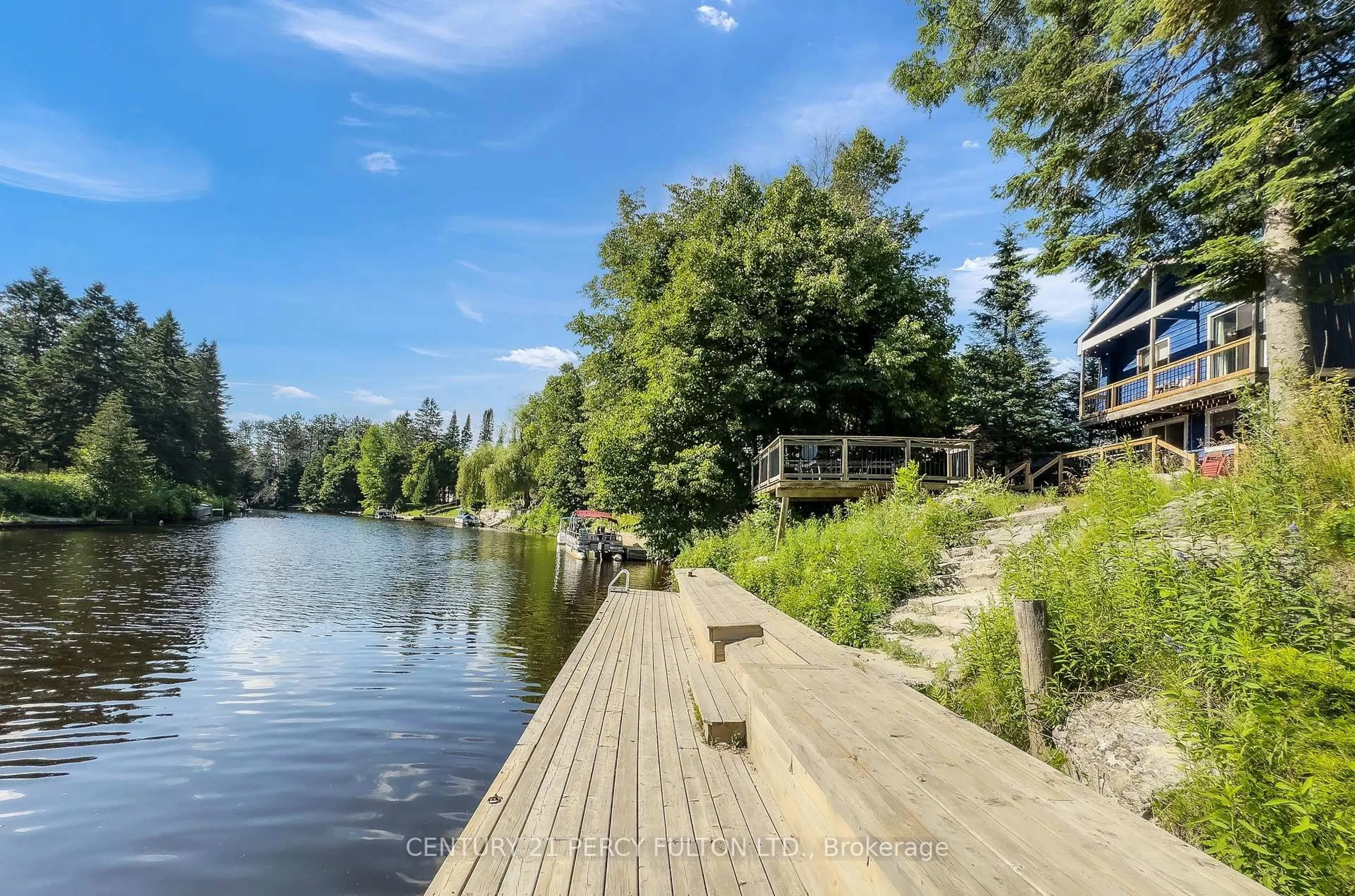 Patio, water/lake/river/ocean view for 79 Brook Rd, Kawartha Lakes Ontario K0M 1N0