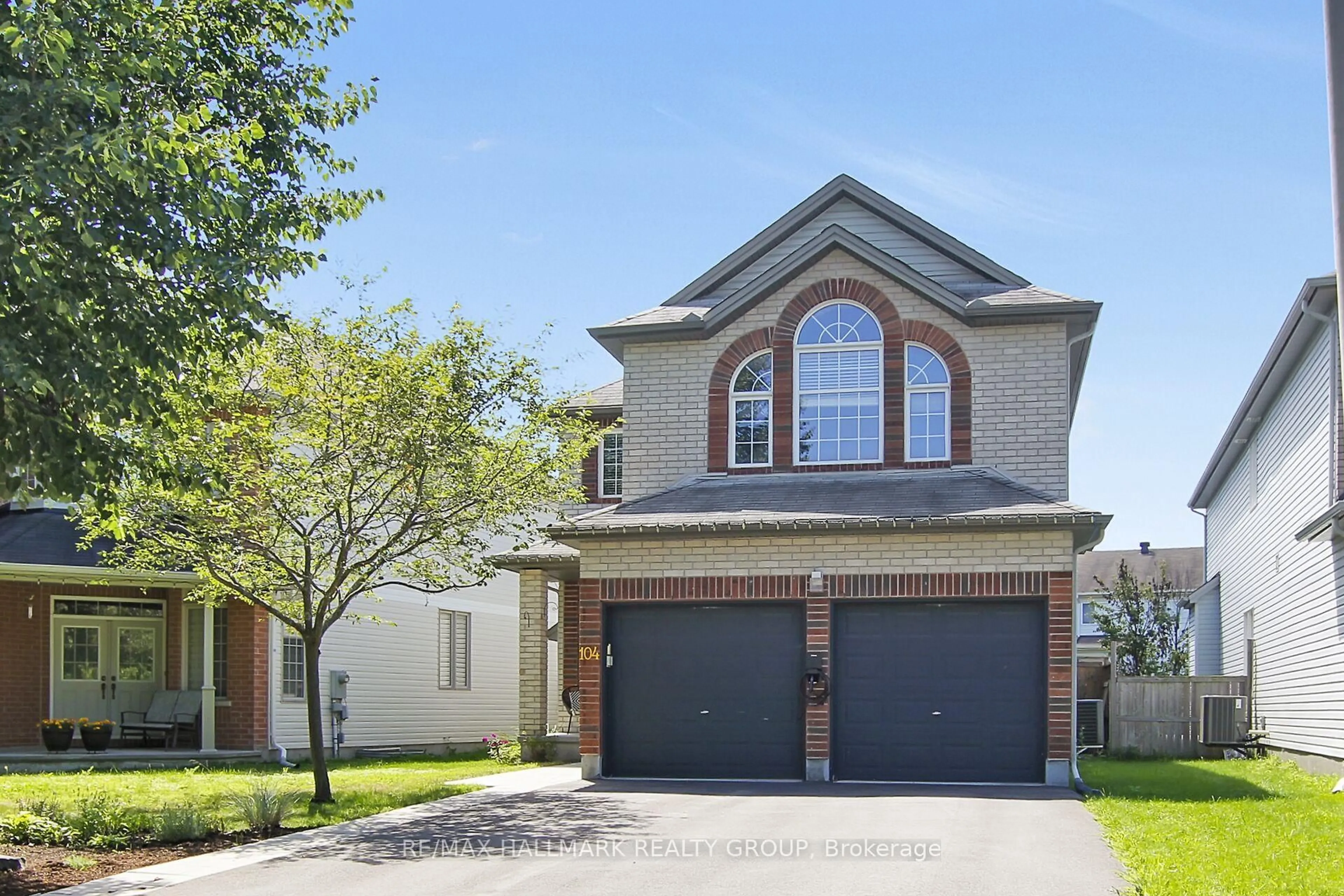 Home with brick exterior material, street for 104 Strathcarron Cres, Ottawa Ontario K2K 0C7