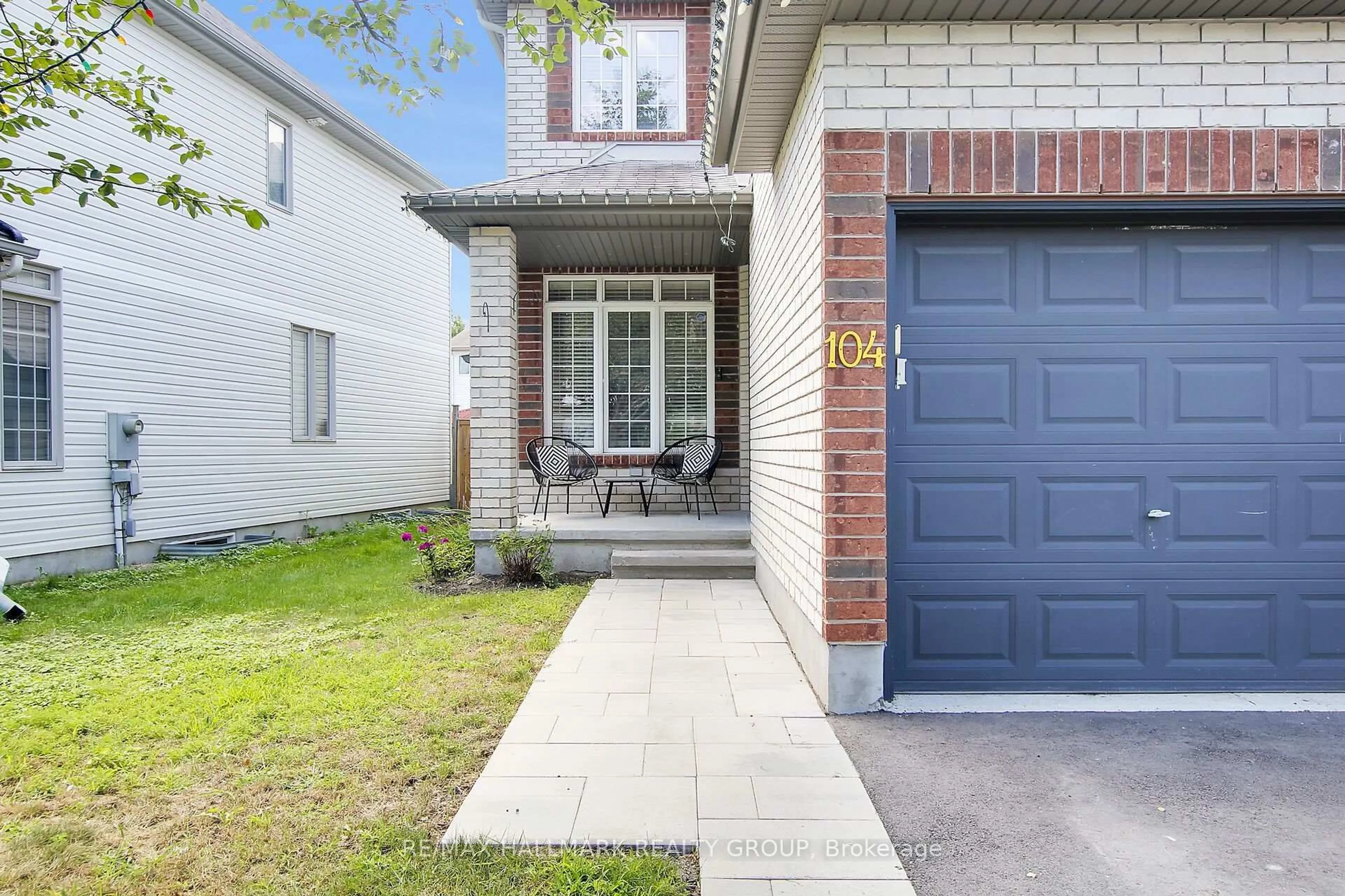 Home with brick exterior material, street for 104 Strathcarron Cres, Ottawa Ontario K2K 0C7