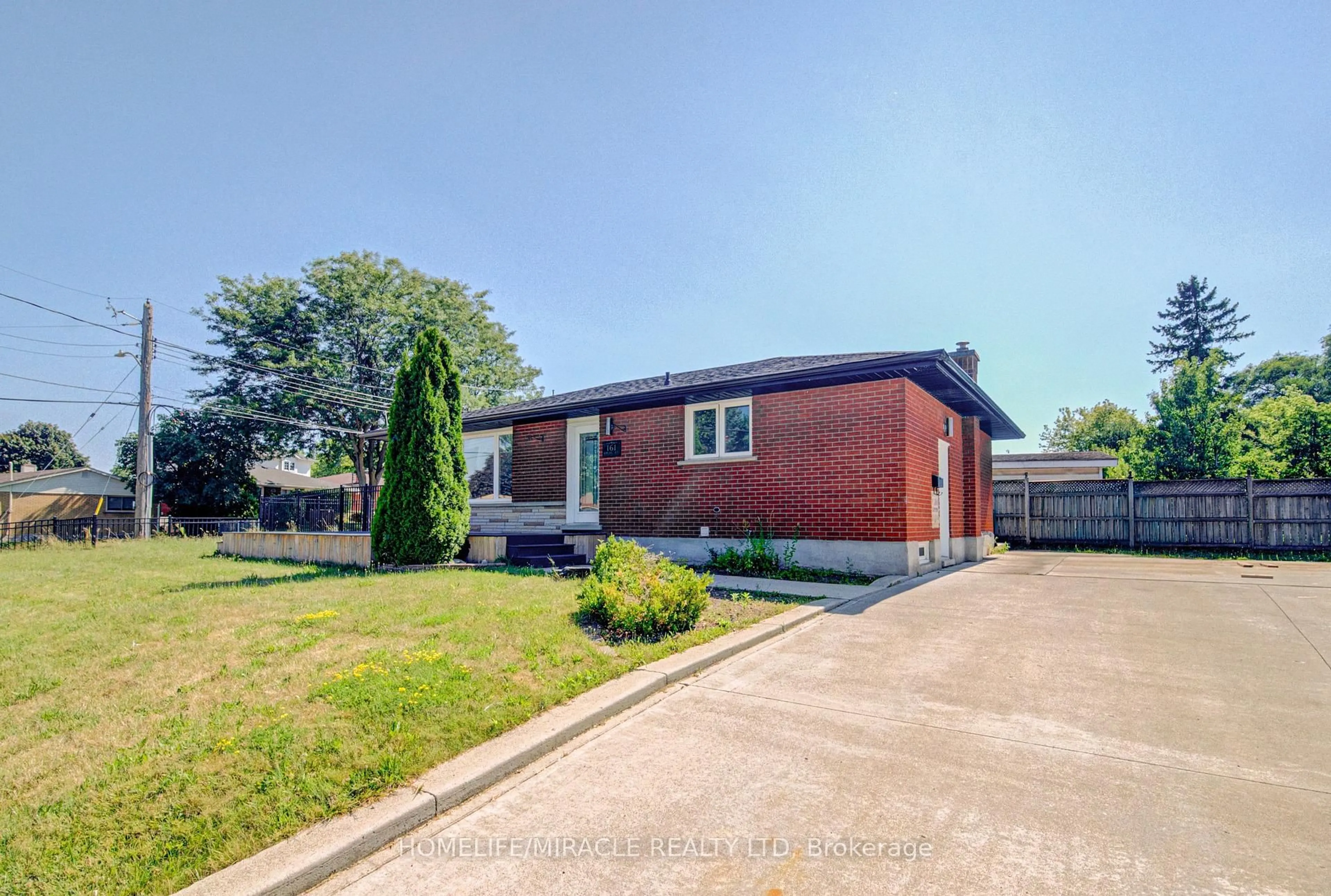 Home with brick exterior material, street for 161 Kipling Ave, Kitchener Ontario N2C 2B8