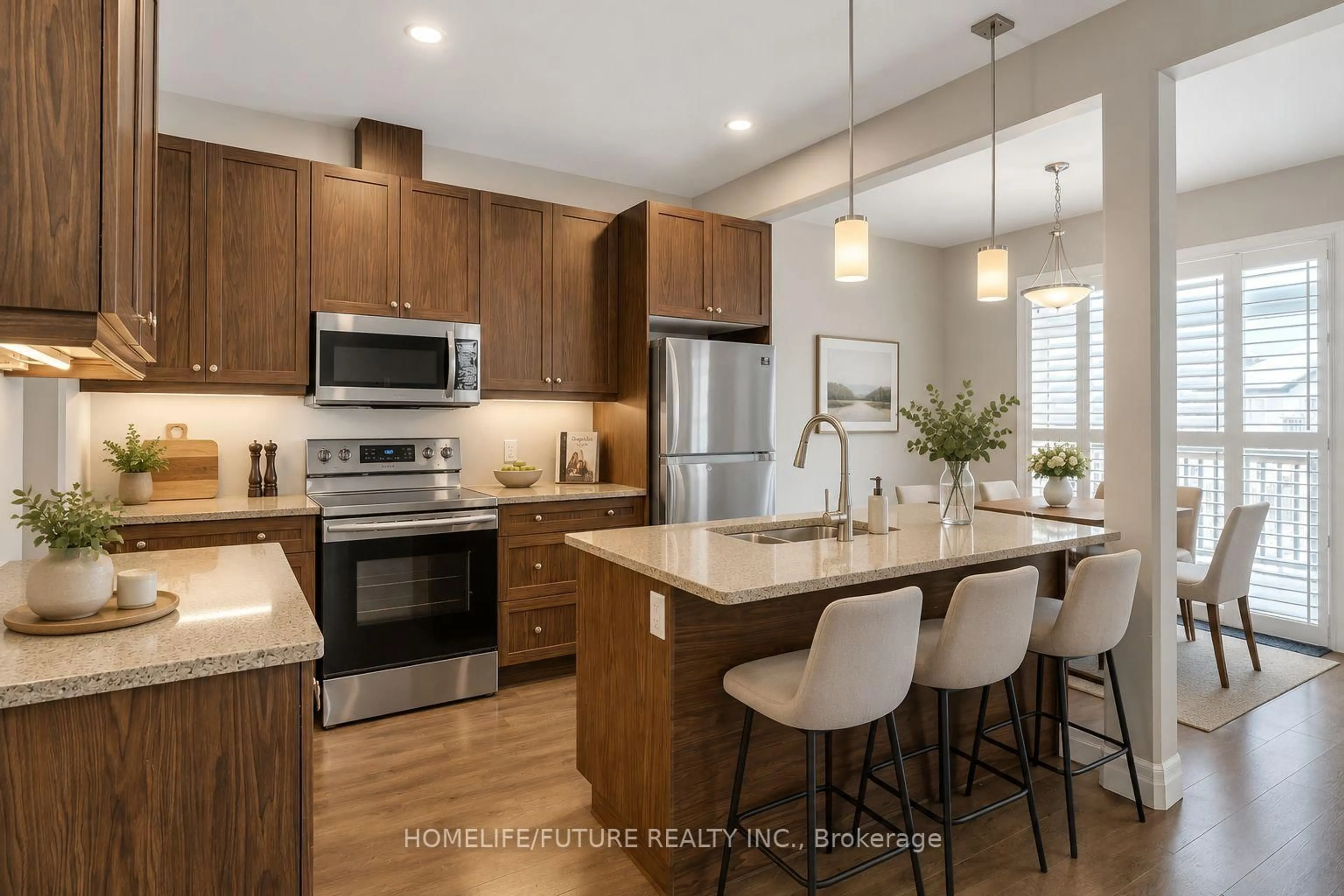 Open concept kitchen, unknown for 1508 Berkshire Dr, Kingston Ontario K7P 0S7