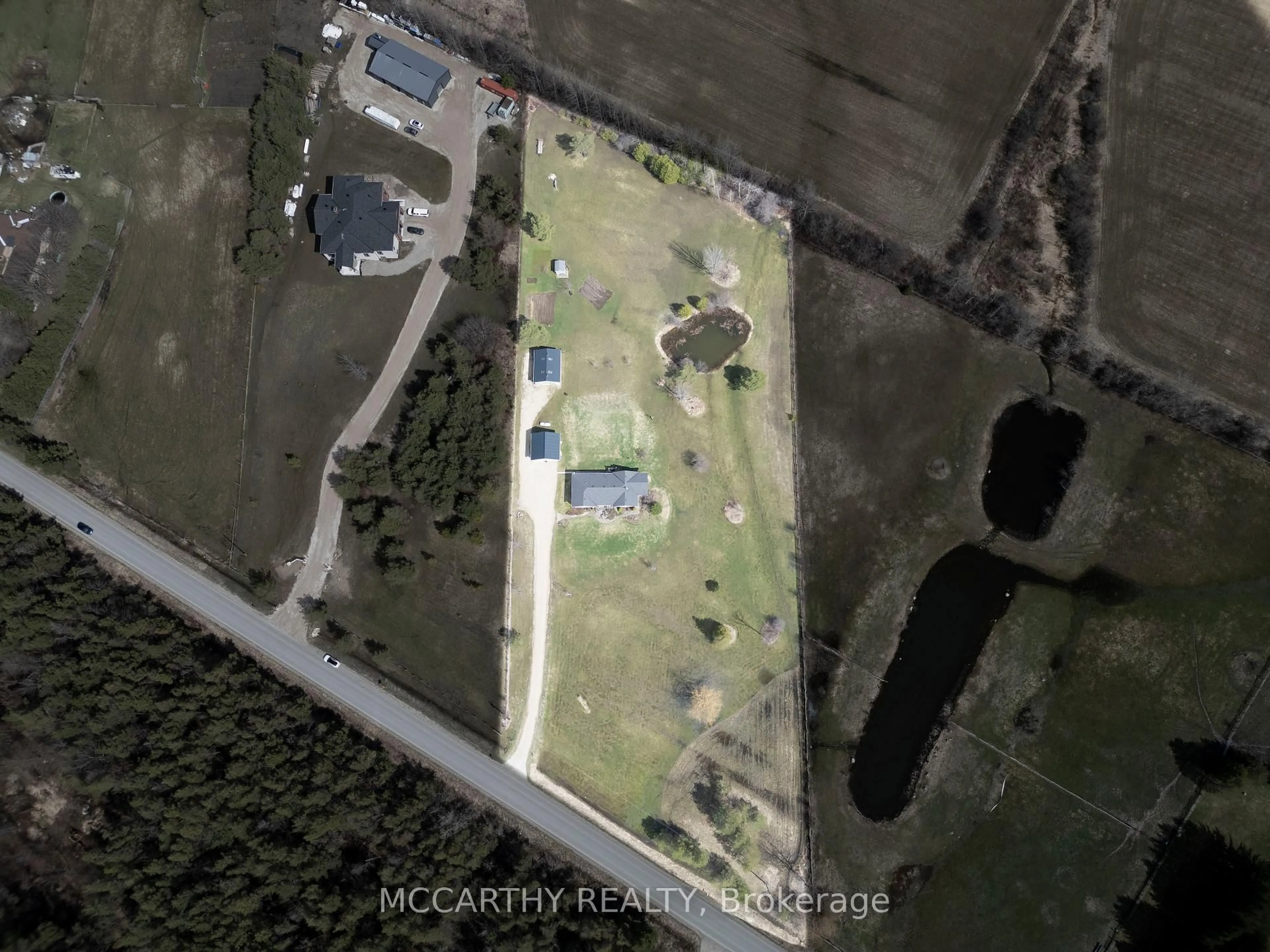 A pic from outside/outdoor area/front of a property/back of a property/a pic from drone, unknown for 260376 Southgate Rd 26 Rd, Southgate Ontario N0C 1L0