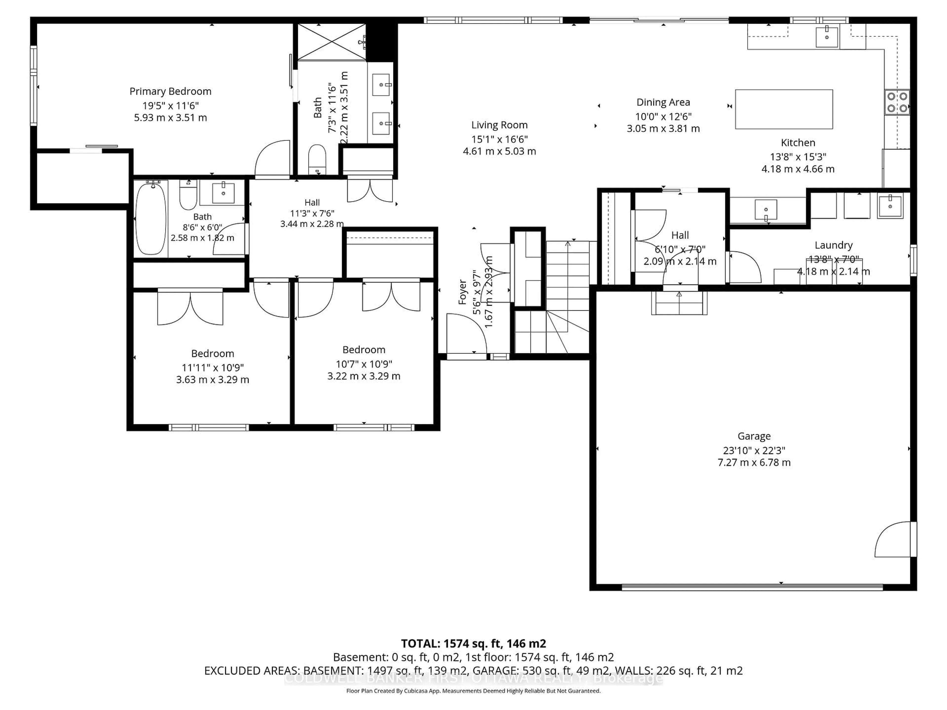 Floor plan for 1027 MATHESON Dr, Smiths Falls Ontario K7A 5B8