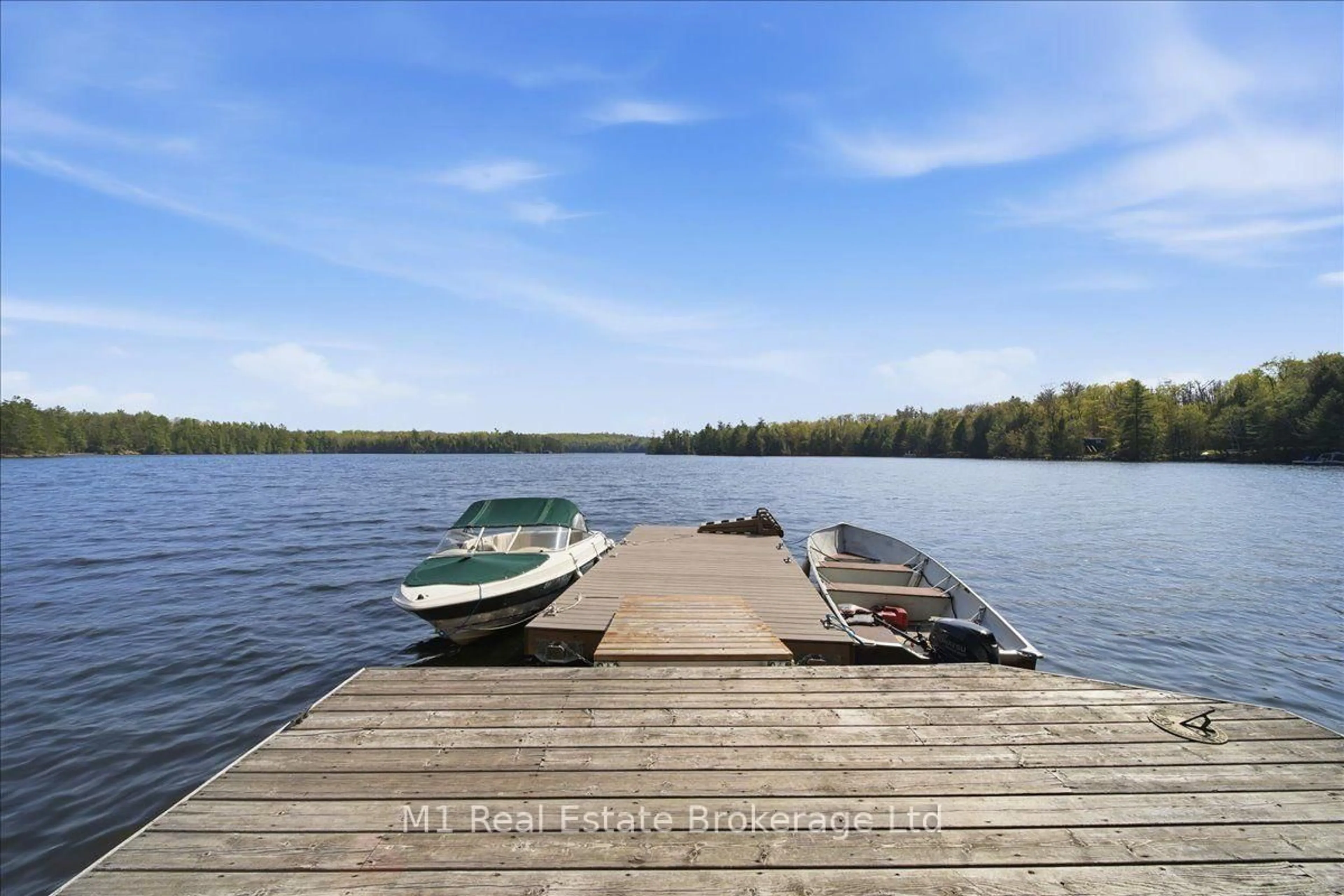 Patio, water/lake/river/ocean view for 115 Blackstone Lake Water, The Archipelago Ontario P2A 0B7