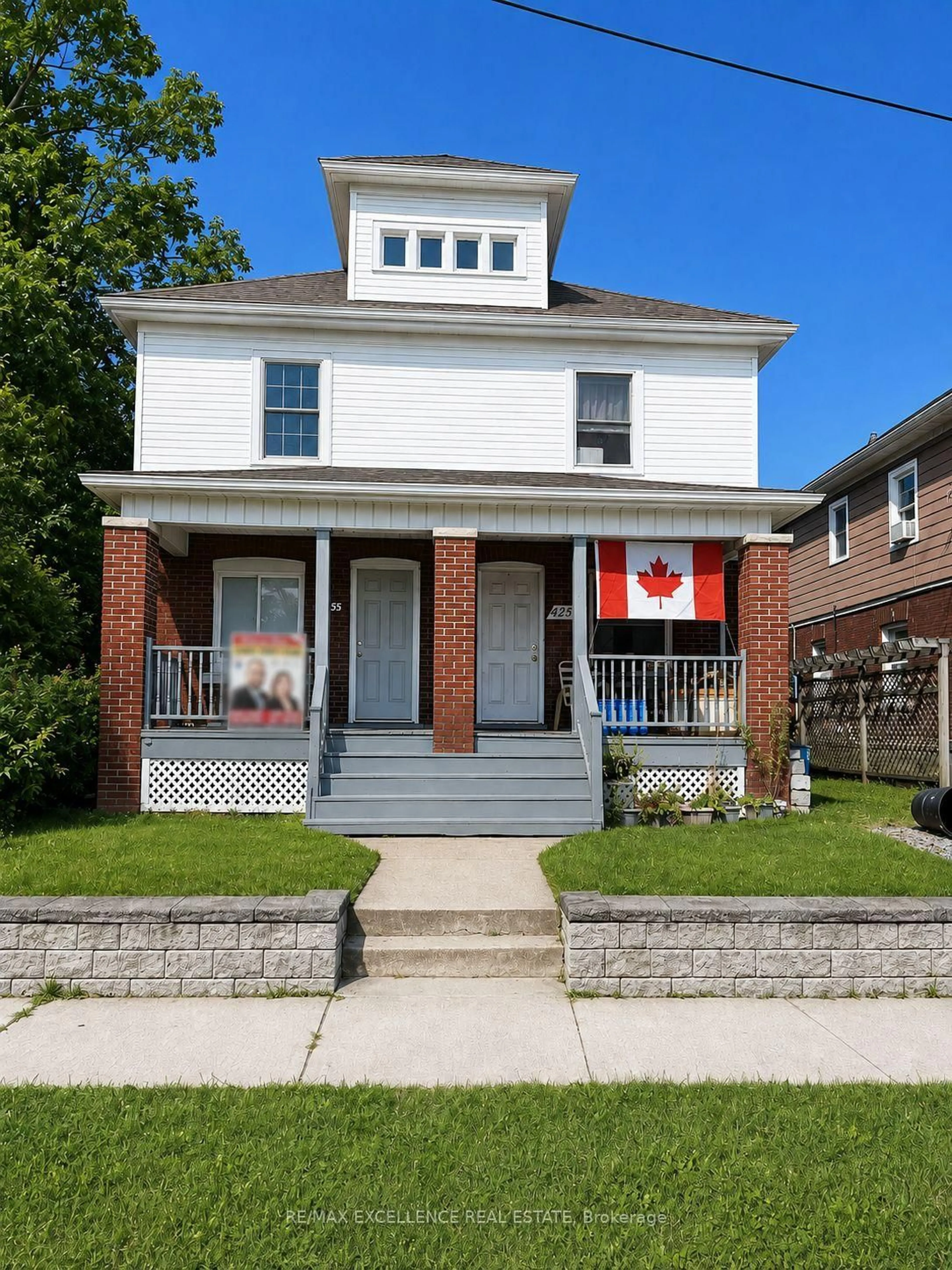 Home with brick exterior material, street for 4255 STANLEY Ave, Niagara Falls Ontario L2G 4Z3