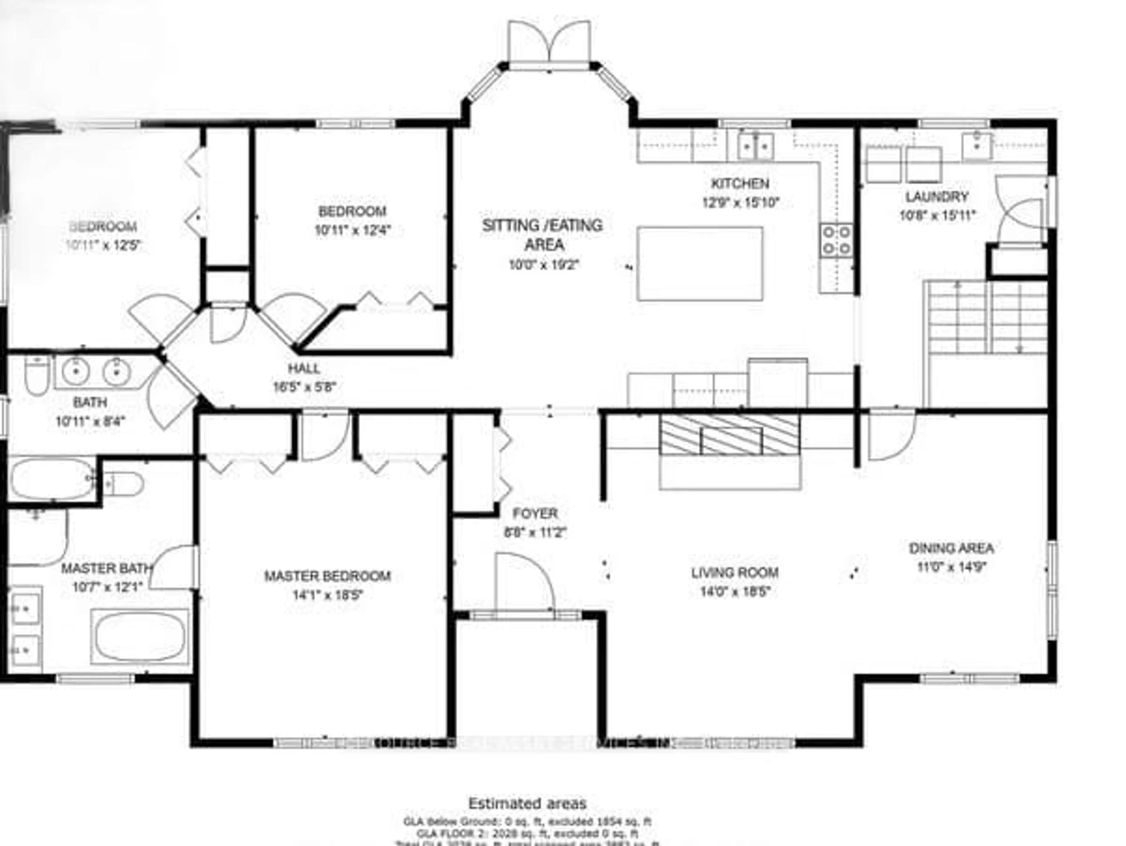 Floor plan for 1514 Longwoods Rd, Southwest Middlesex Ontario N0L 2N0