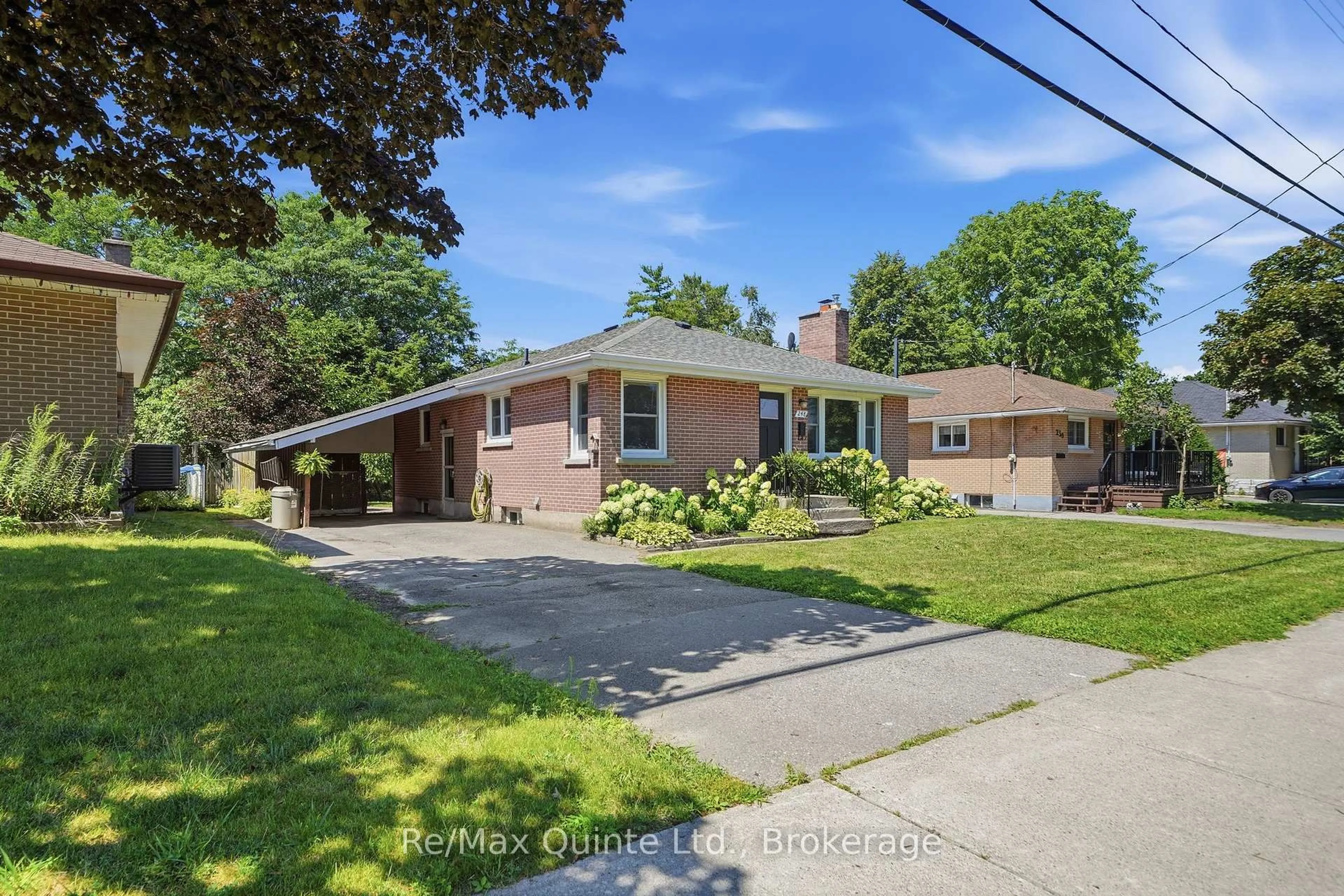 Home with brick exterior material, street for 248 Farley Ave, Belleville Ontario K8N 4L5