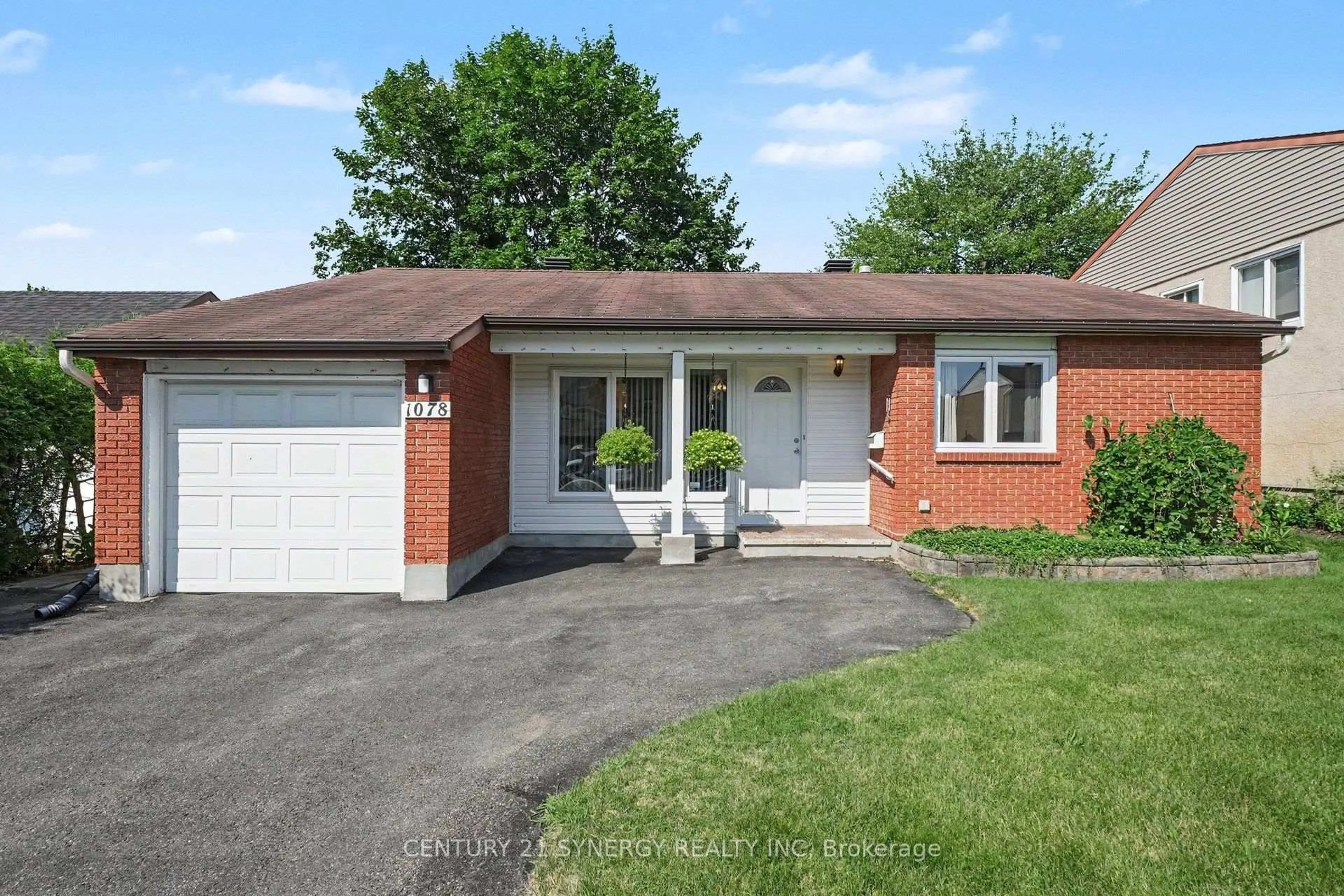 Home with brick exterior material, street for 1078 Alenmede Cres, Ottawa Ontario K2B 8H3