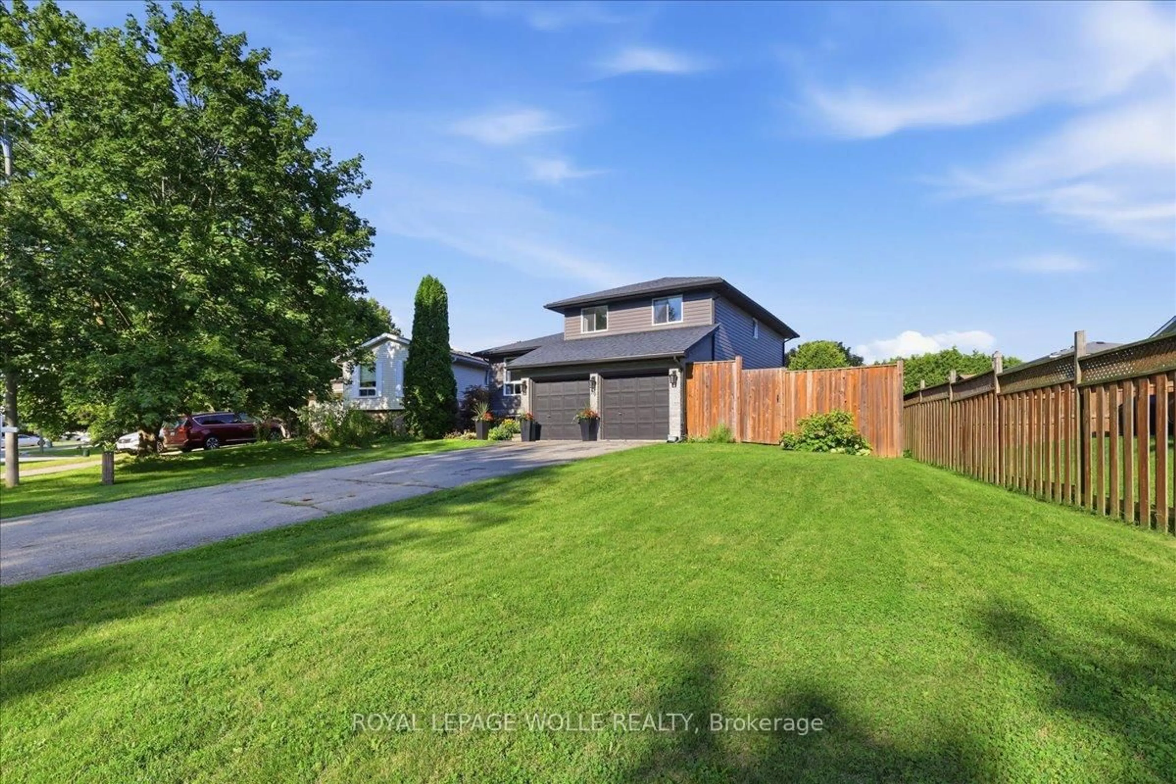 A pic from outside/outdoor area/front of a property/back of a property/a pic from drone, street for 79 Fennel St, Blandford-Blenheim Ontario N0J 1S0