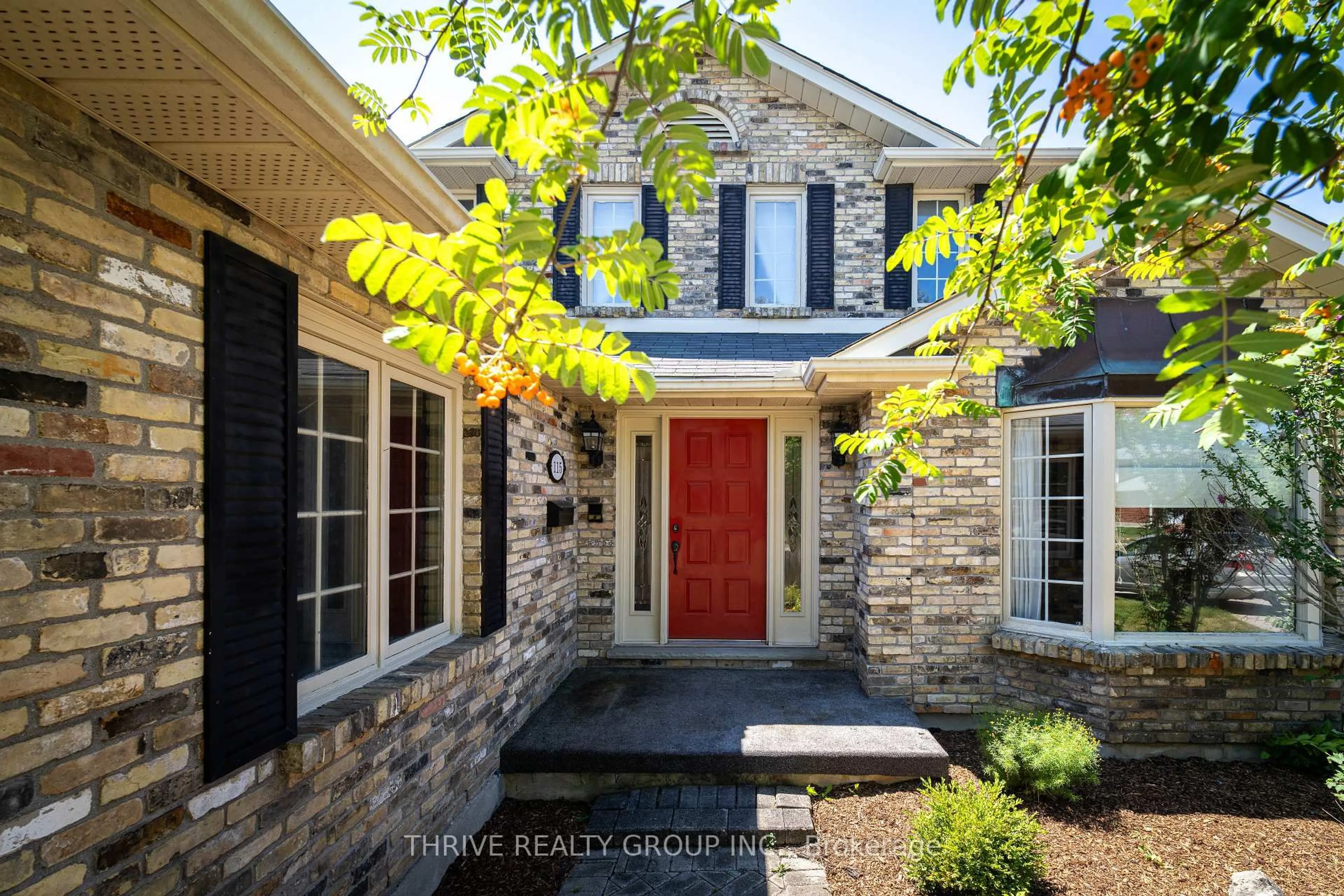 Home with brick exterior material, street for 115 Pine Valley Dr, London South Ontario N6J 4M1