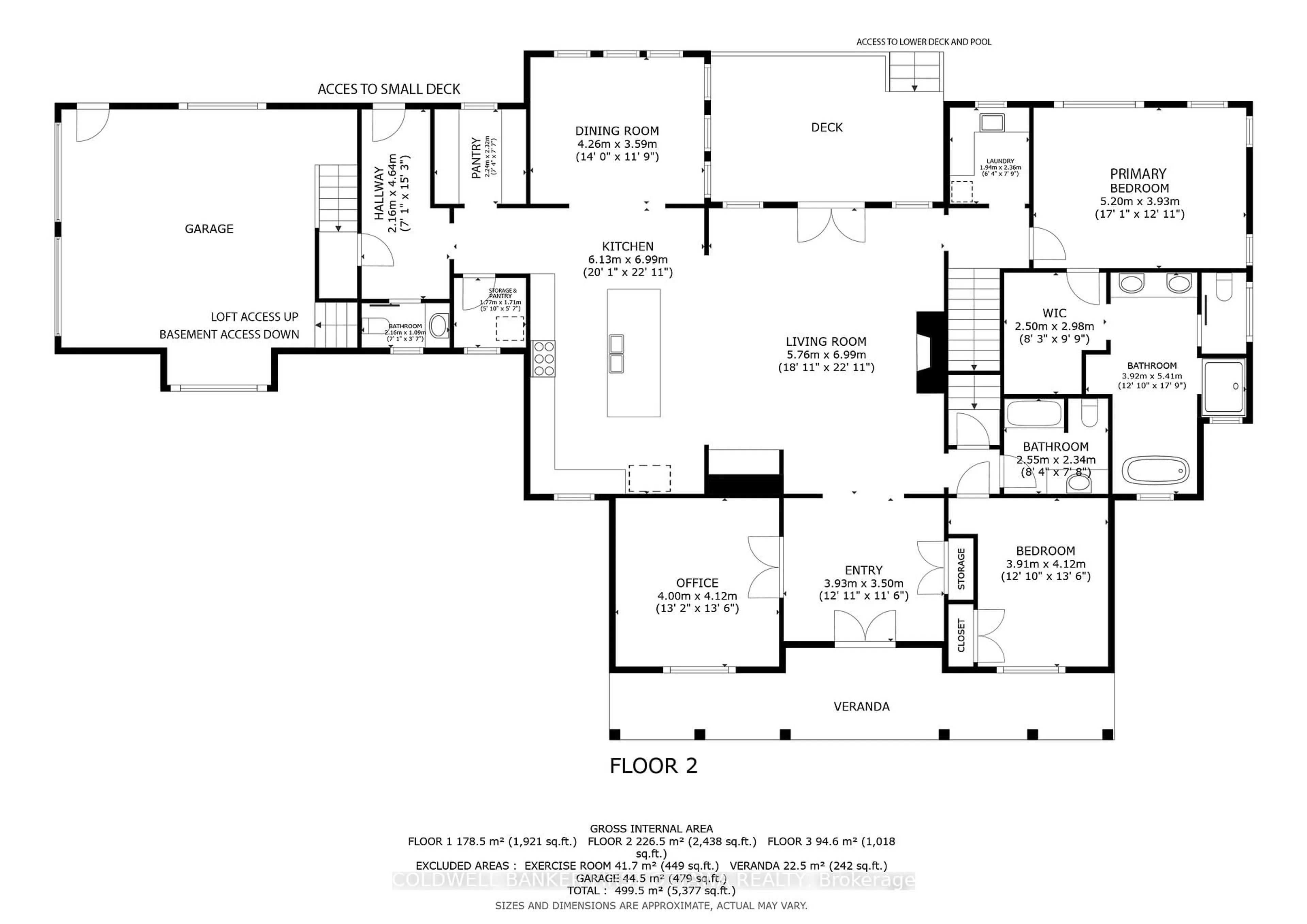 Floor plan for 793 Powers Rd, Perth Ontario K7H 3C5