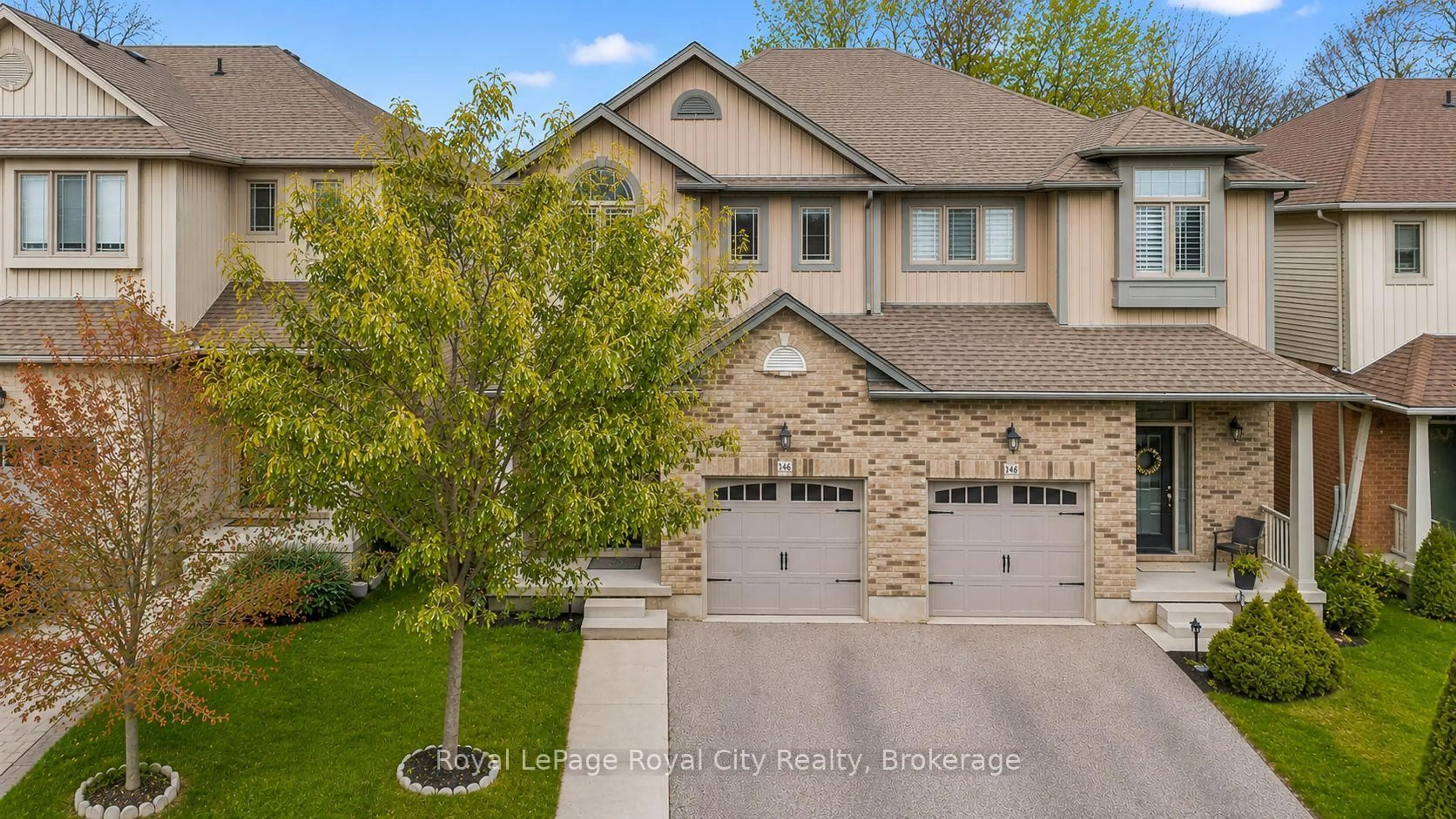 Home with brick exterior material, street for 144 Kemp Cres, Guelph Ontario N1E 0K1