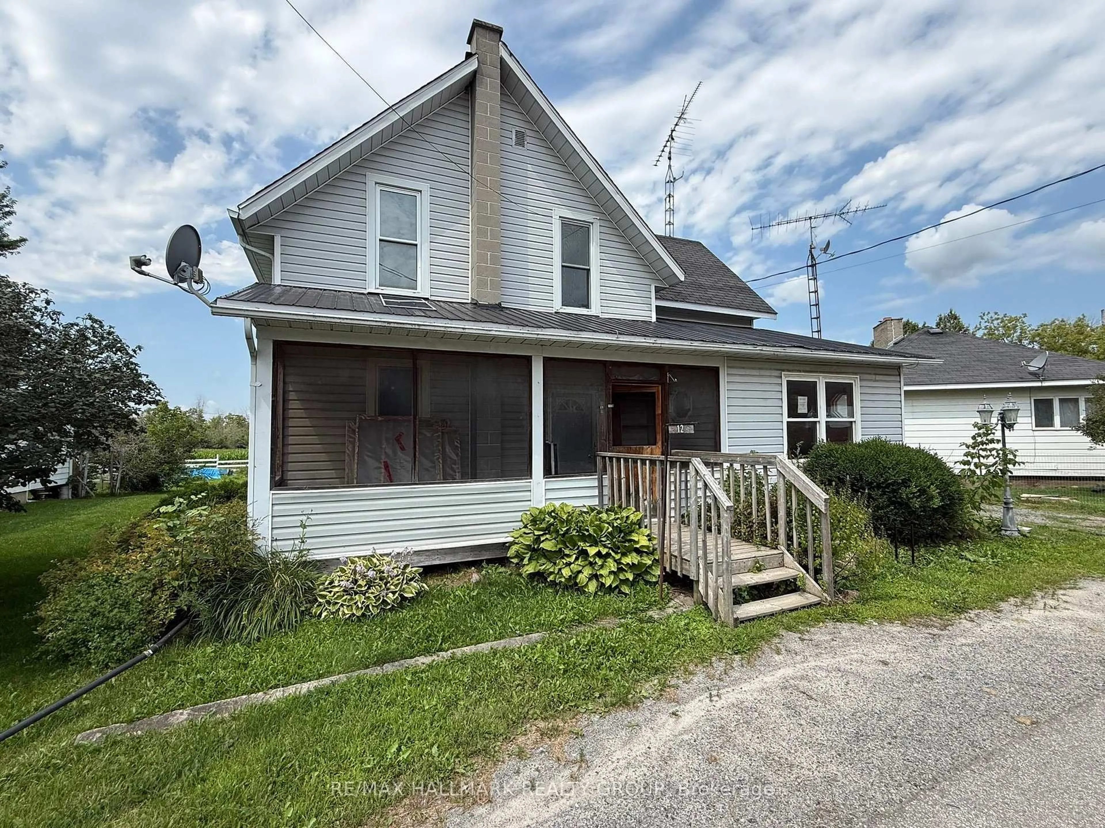 Home with vinyl exterior material, street for 12 Circle Dr, Rideau Lakes Ontario K0G 1E0