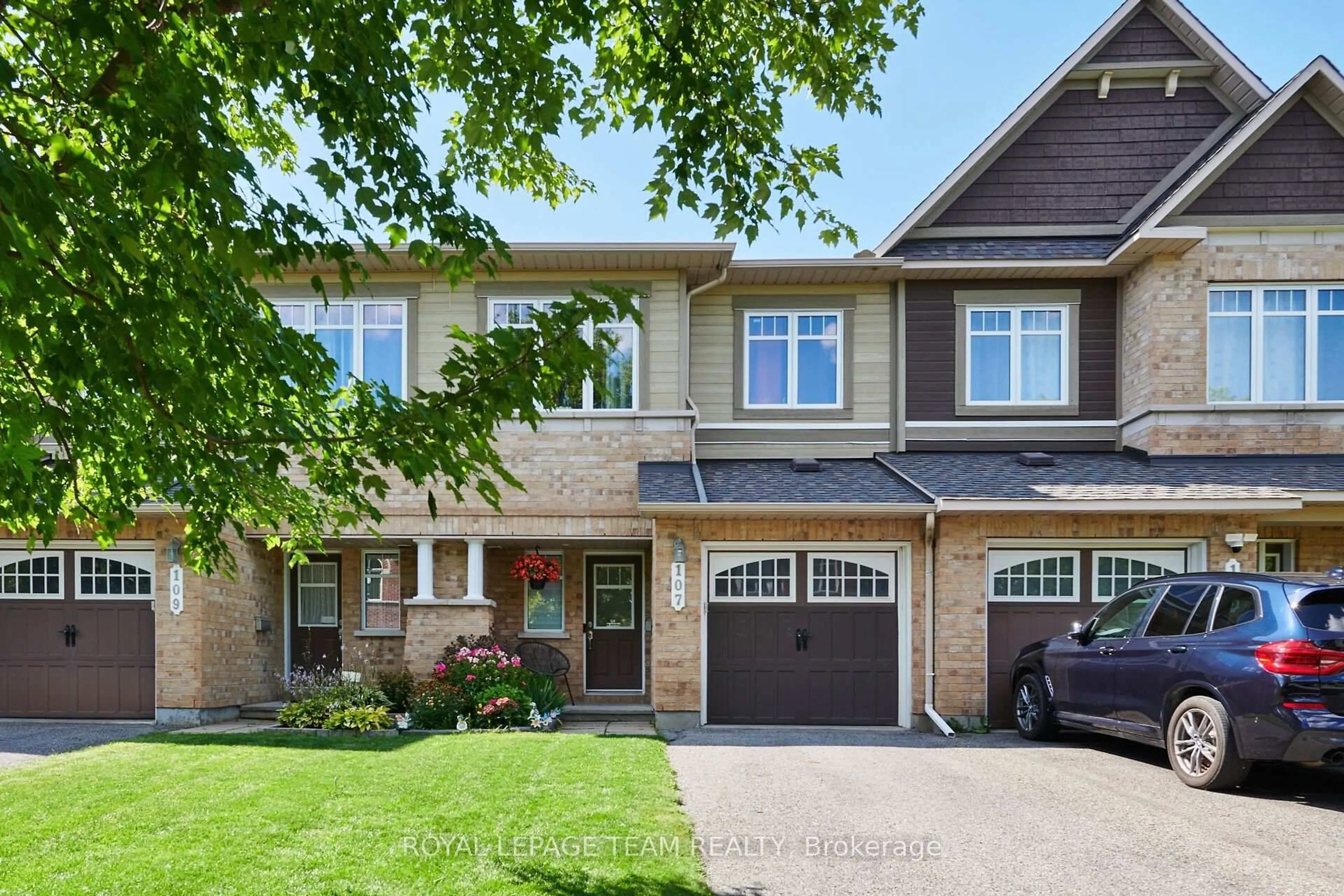Home with brick exterior material, street for 107 Garrity Cres, Ottawa Ontario K2J 3T4