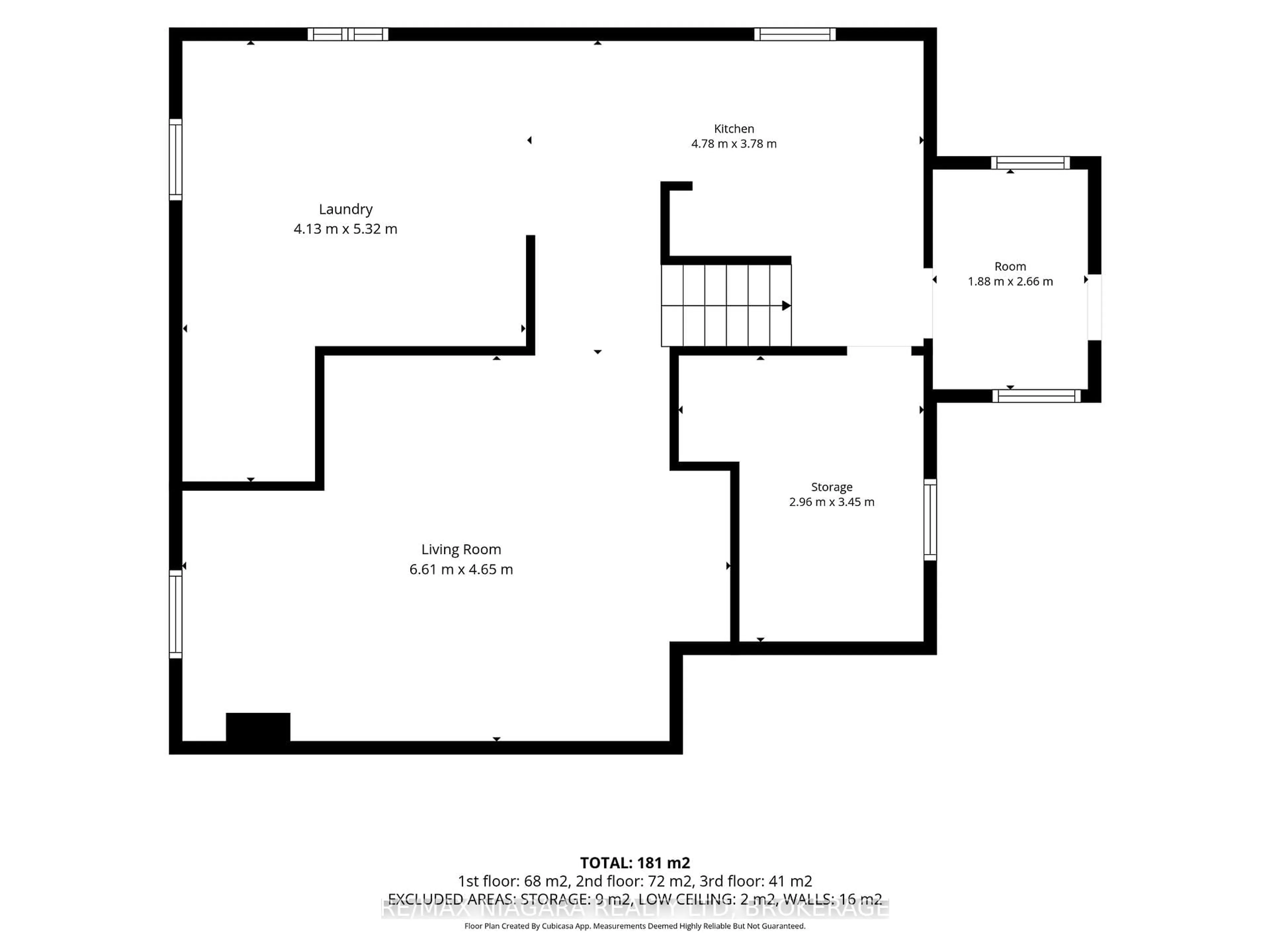 Floor plan for 230 Wellington St, Port Colborne Ontario L3K 2K2