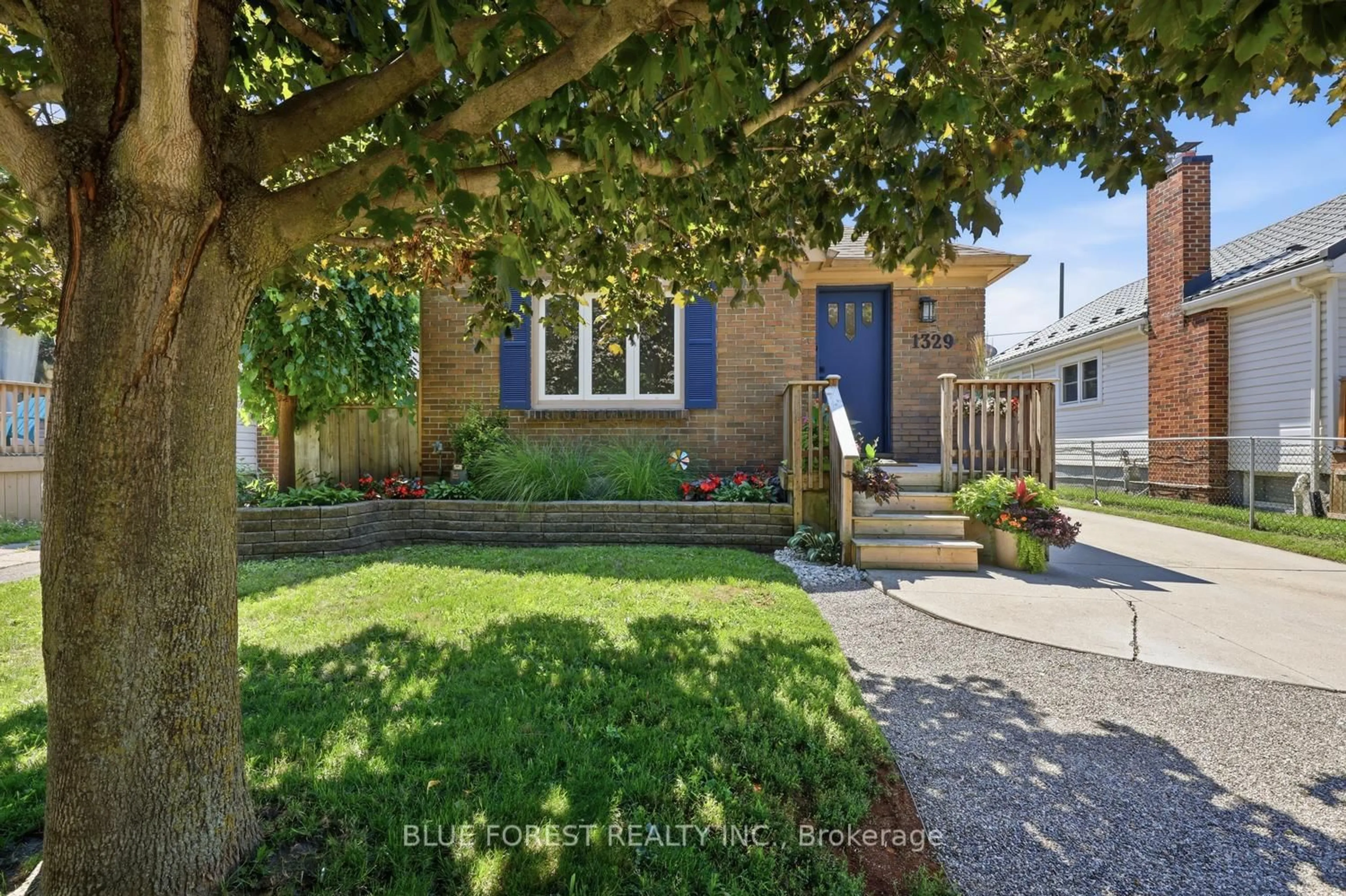 Home with brick exterior material, street for 1329 Brydges St, London East Ontario N5W 2C5