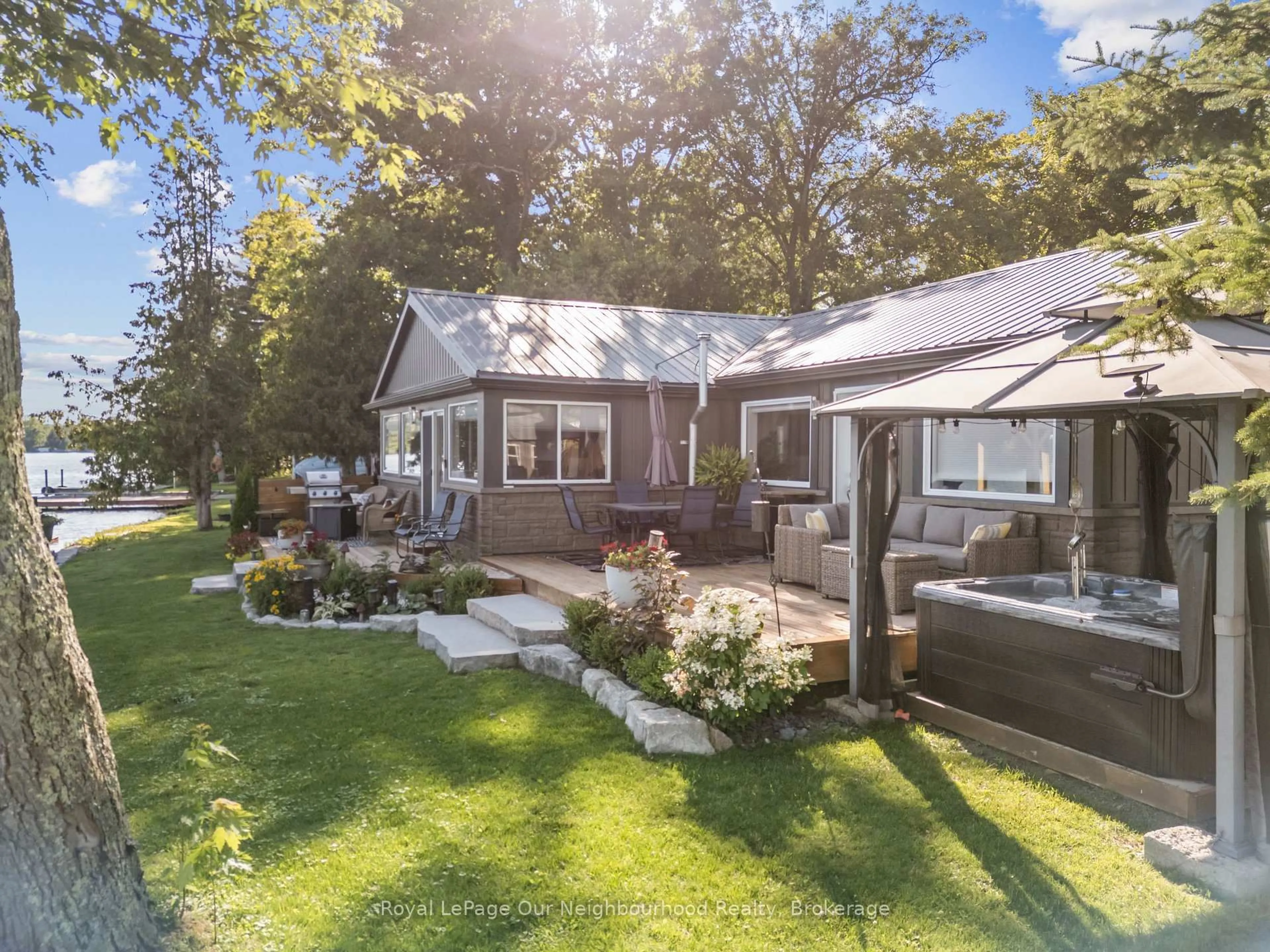 A pic from outside/outdoor area/front of a property/back of a property/a pic from drone, street for 1000 Garratt Rd #F, Trent Hills Ontario K0L 1Z0