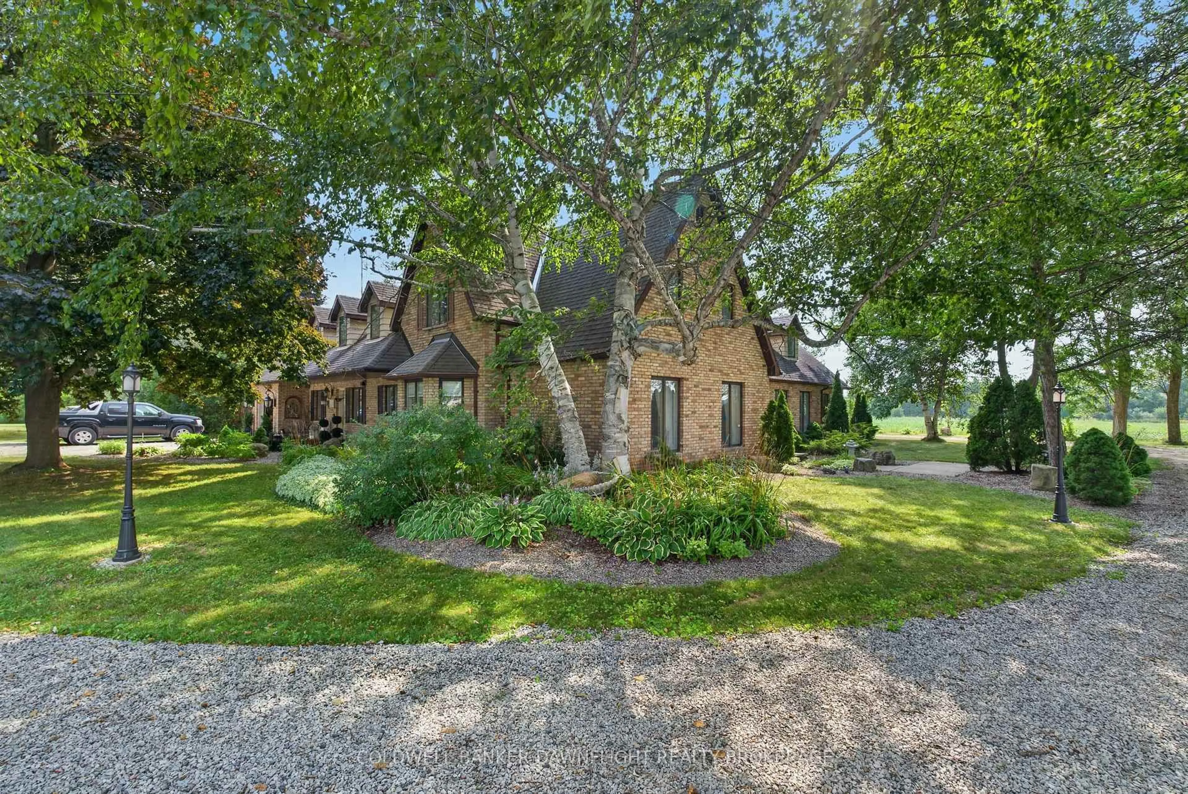 A pic from outside/outdoor area/front of a property/back of a property/a pic from drone, street for 39973 Crediton Rd, South Huron Ontario N0M 1K0