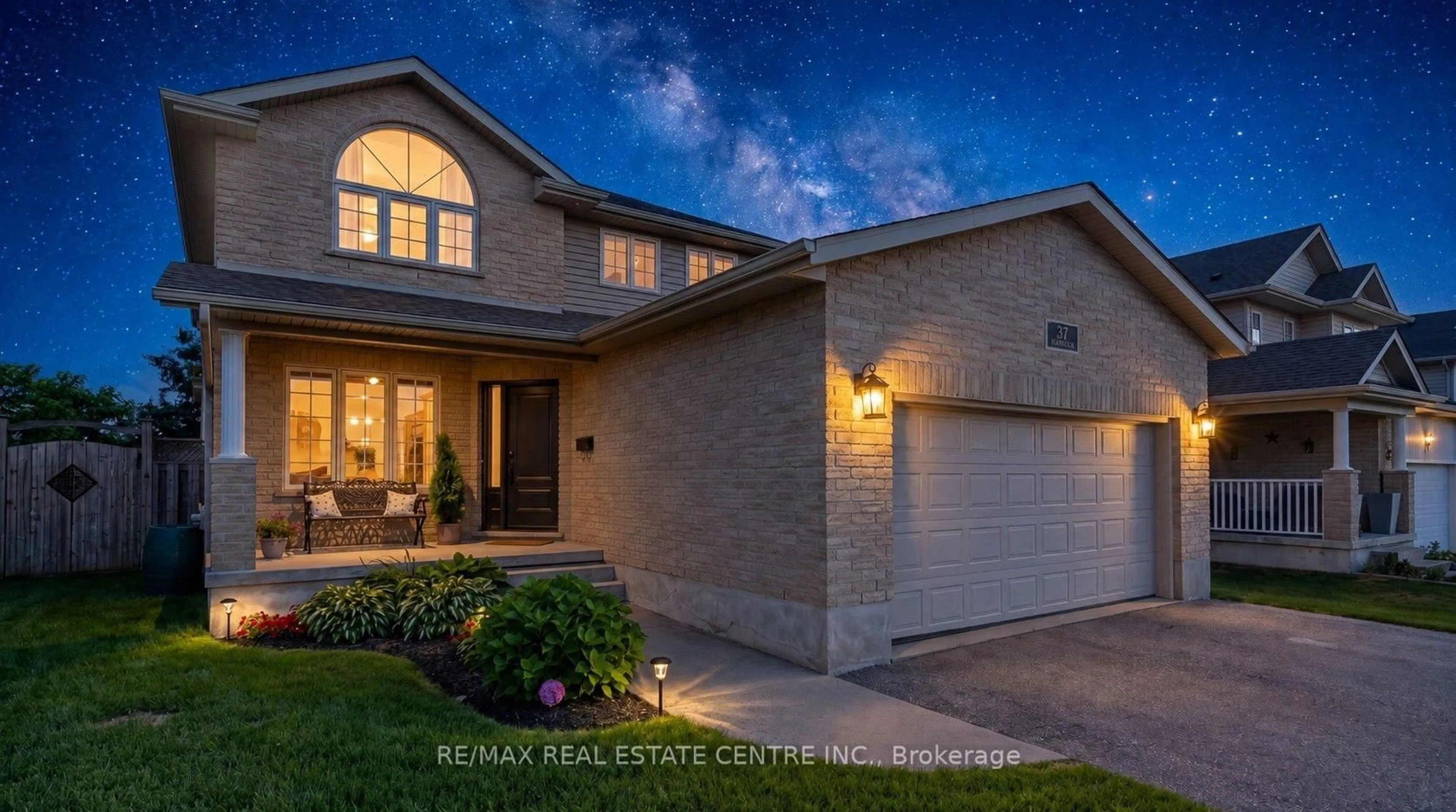 Home with brick exterior material, street for 37 Applewood St, Blandford-Blenheim Ontario N0J 1S0