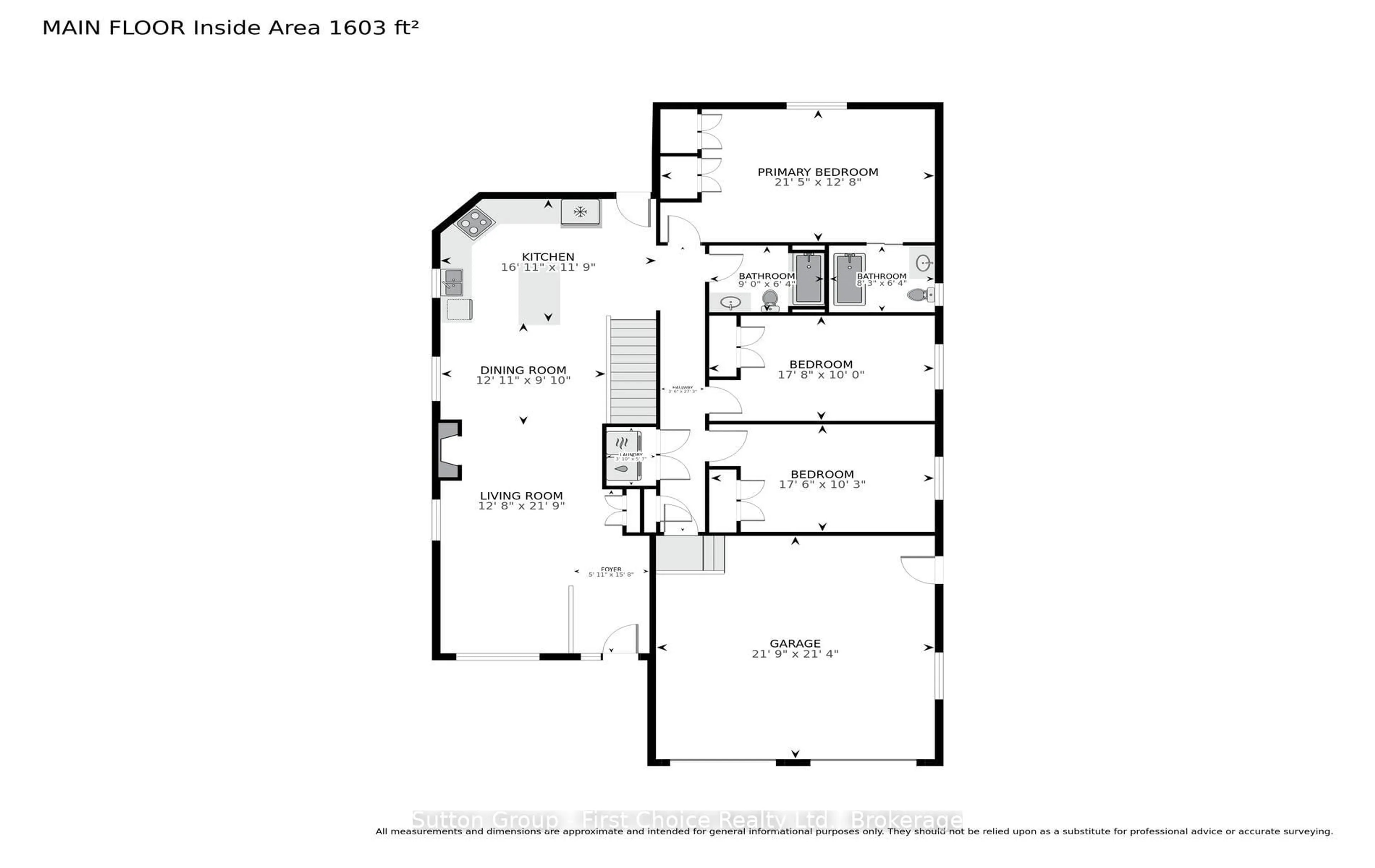 Floor plan for 247 SUNSET Dr, West Perth Ontario N0K 1N0