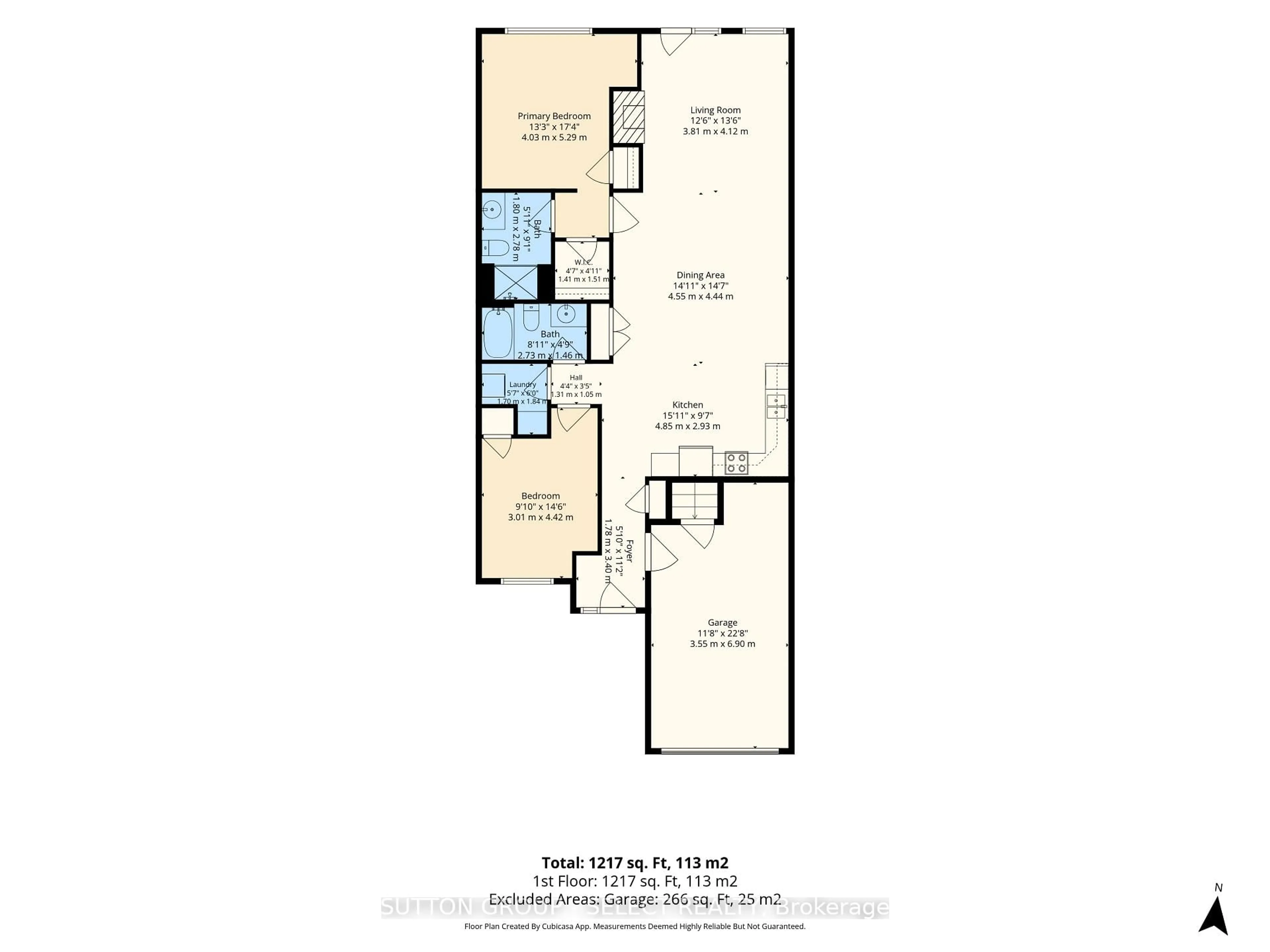 Floor plan for 14 Devon Dr, South Huron Ontario N0M 1S3