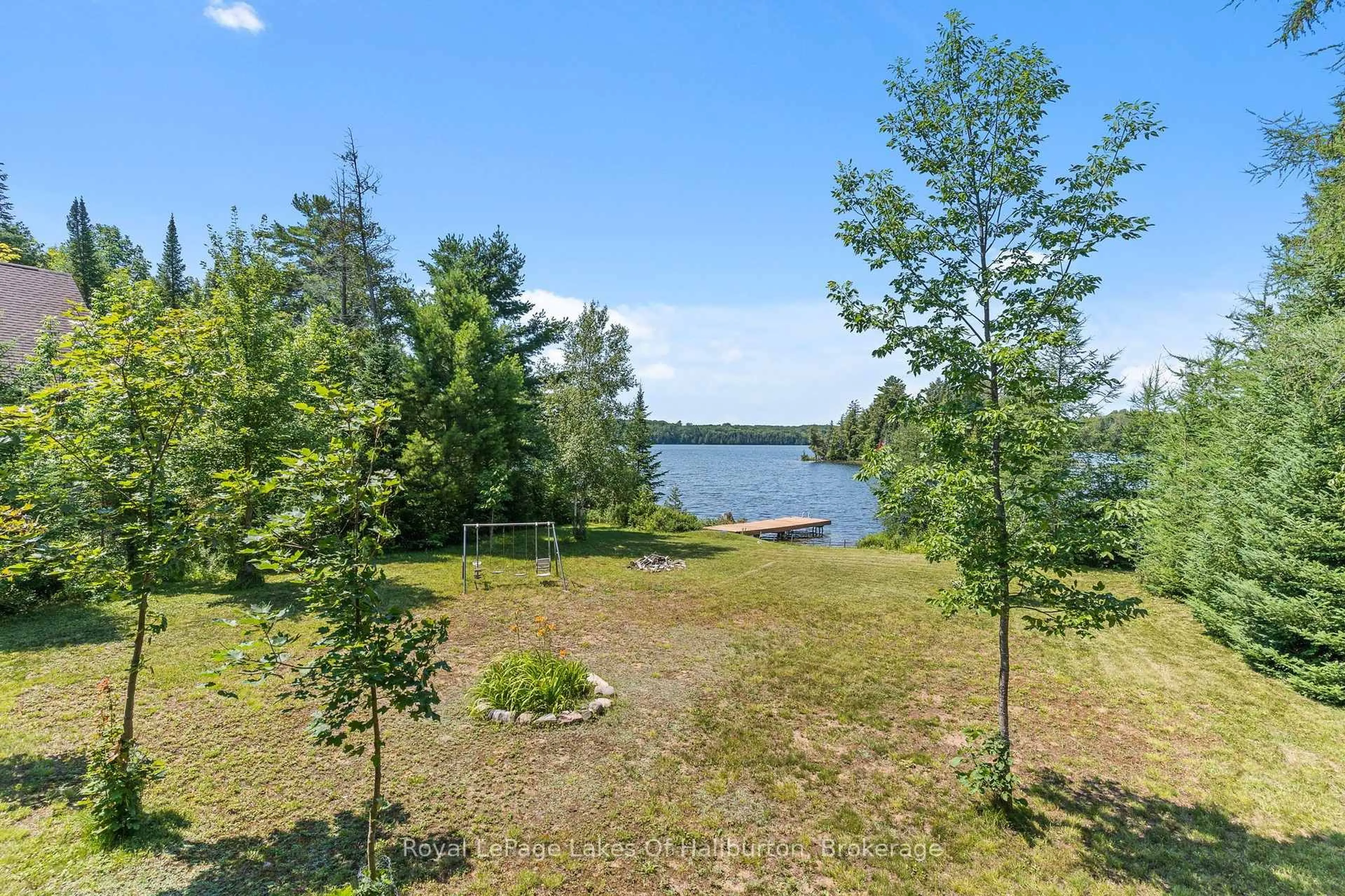 Patio, water/lake/river/ocean view for 1020 Granite Lane, Highlands East Ontario K0M 1R0