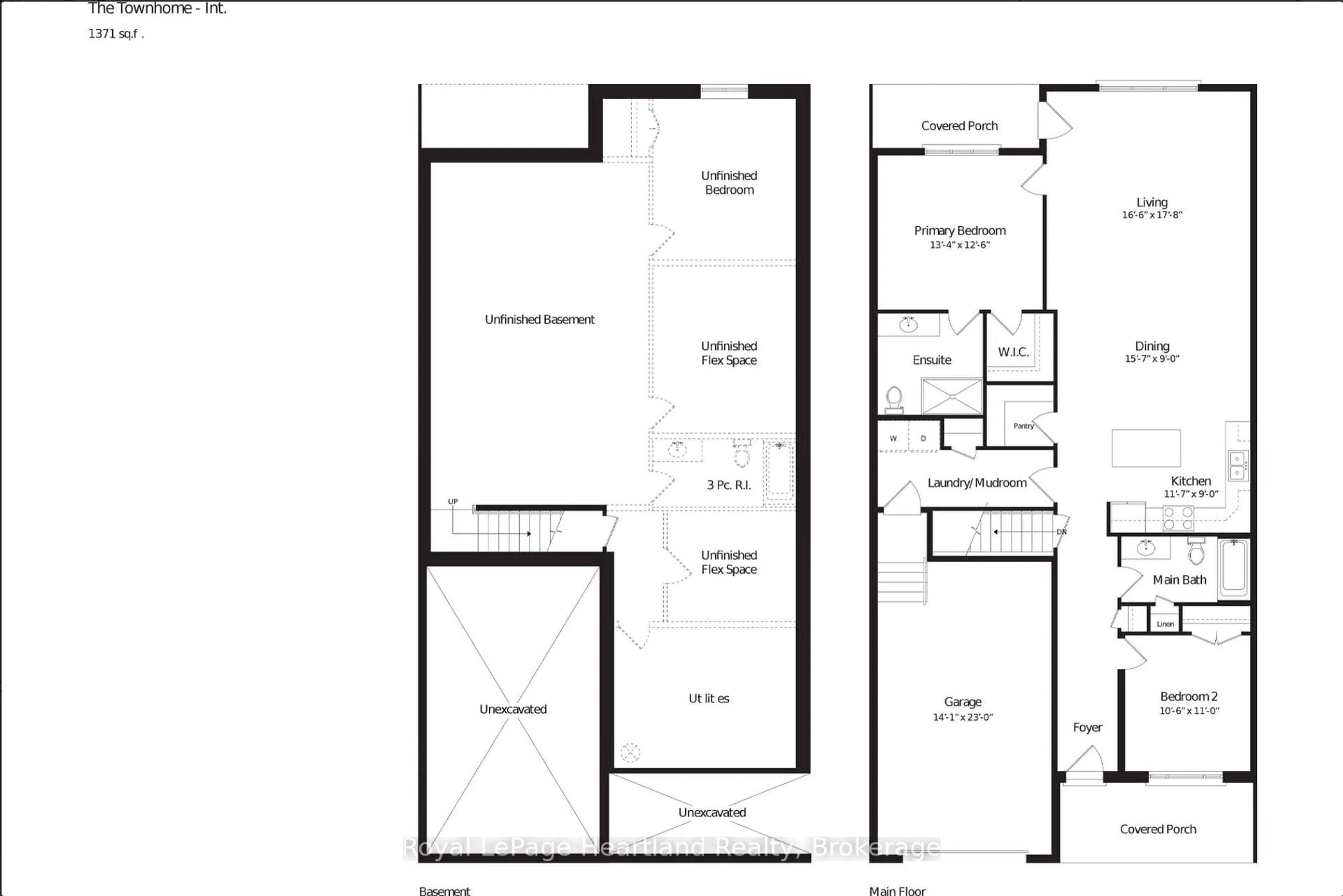 Floor plan for Lot 17.2 Largo Woods Lane, Goderich Ontario N7A 0C8