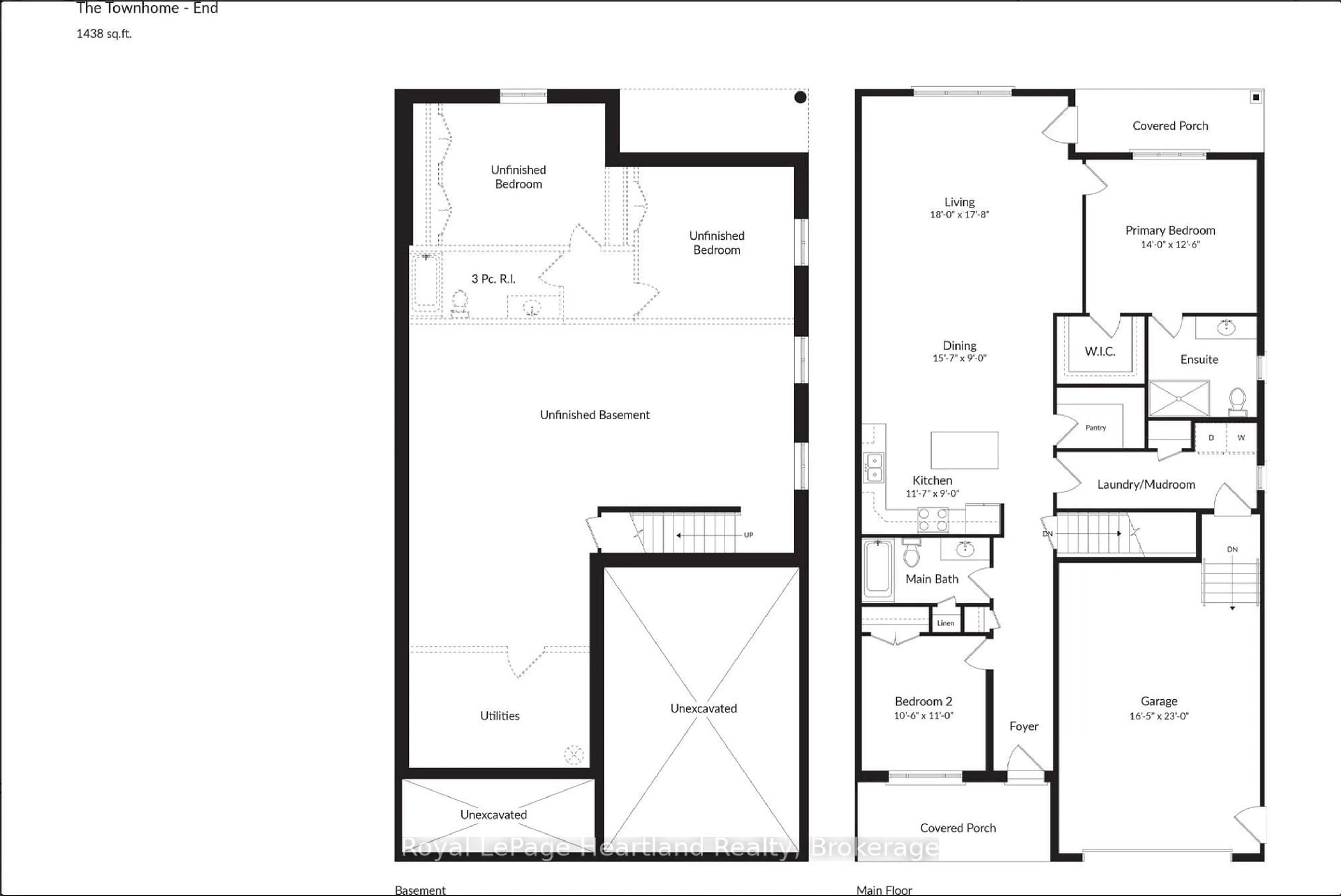 Floor plan for Lot 17.3 Largo Woods Lane, Goderich Ontario N7A 0C8