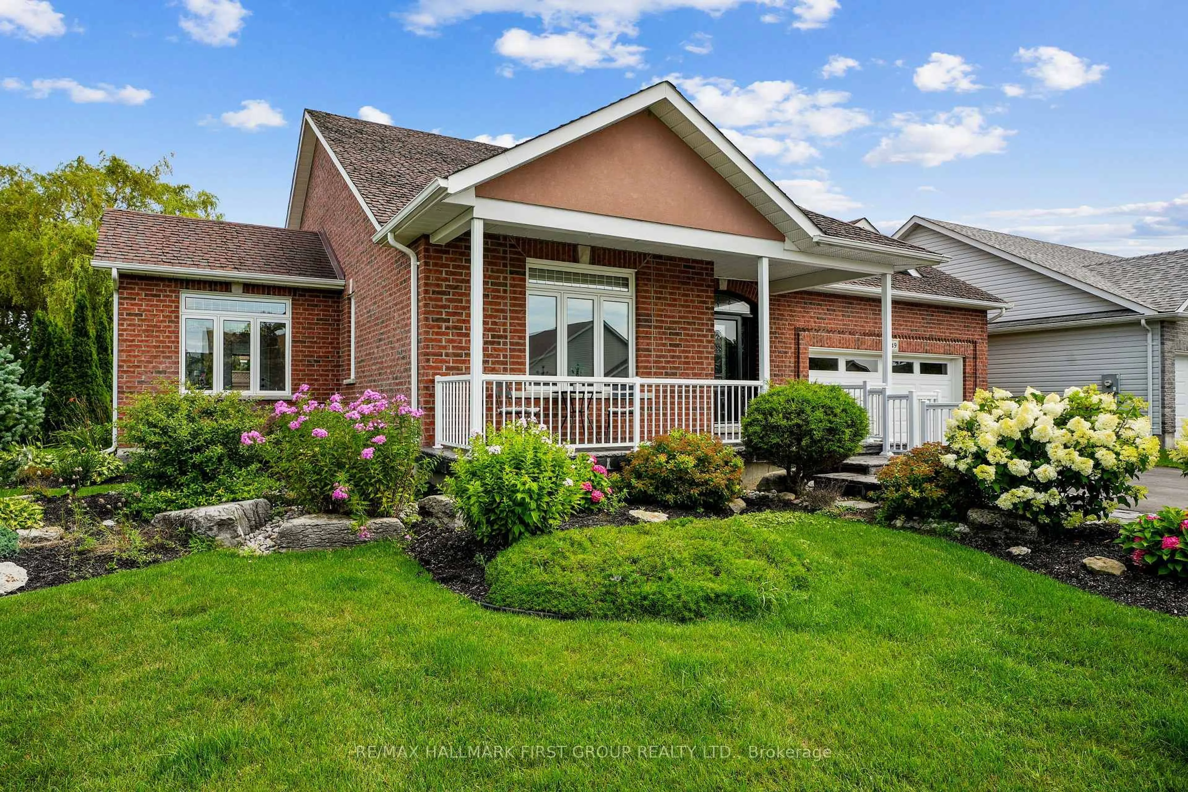 Home with brick exterior material, street for 49 Ward Dr, Brighton Ontario K0K 1H0