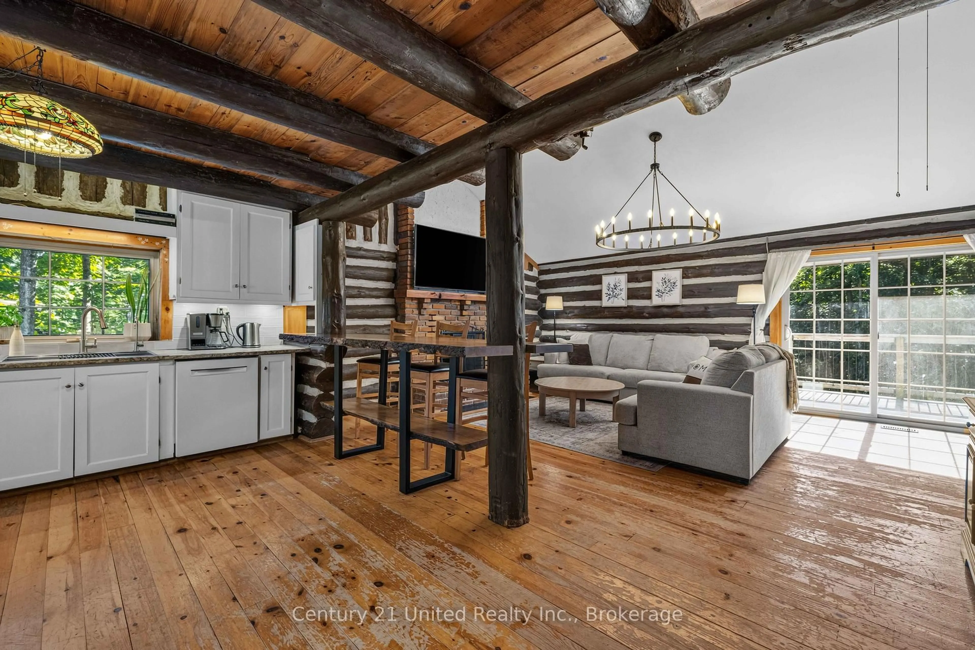 Open concept kitchen, unknown for 1766 English Line, Douro-Dummer Ontario K0L 3A0