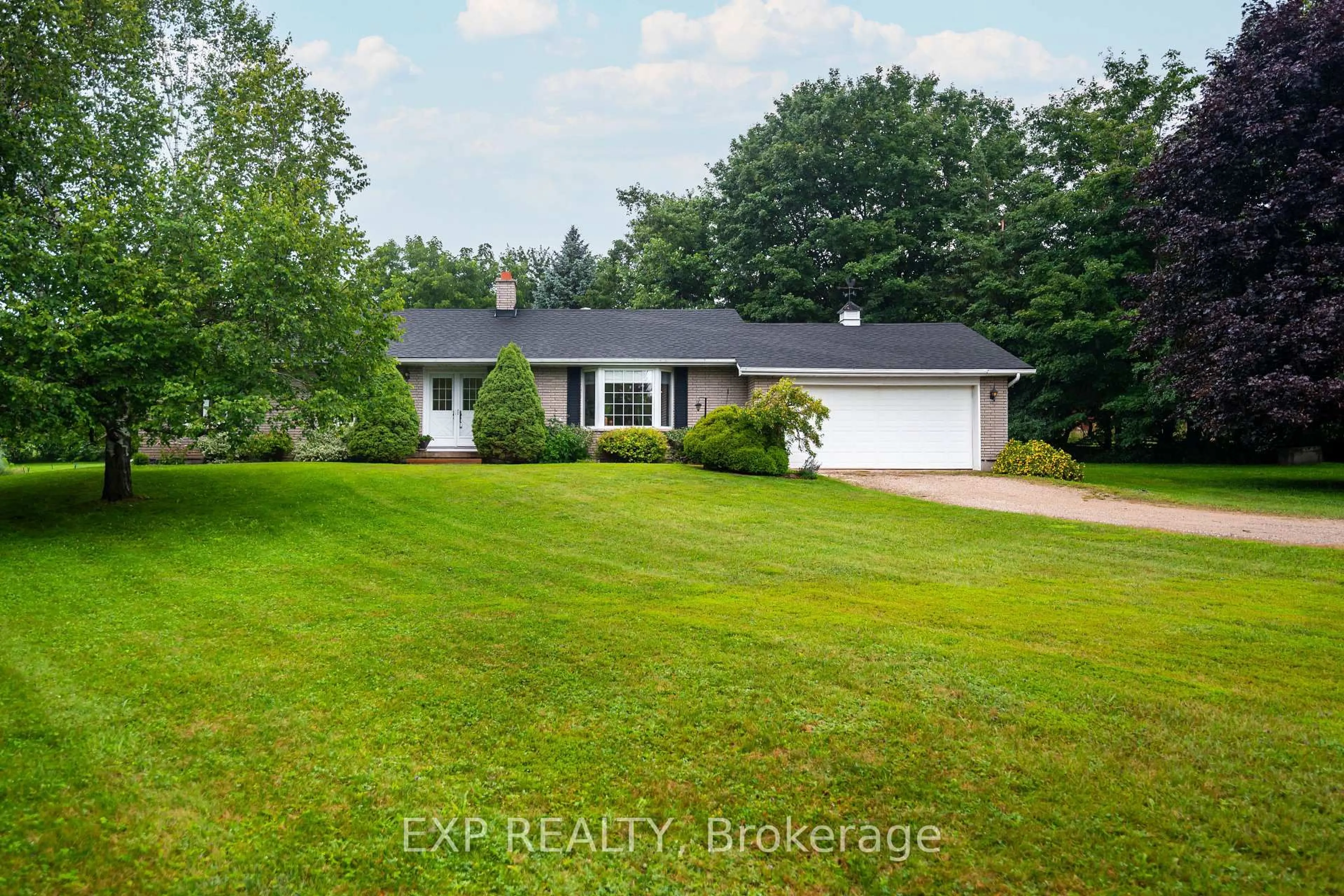A pic from outside/outdoor area/front of a property/back of a property/a pic from drone, water/lake/river/ocean view for 594356 Blind Line, Mono Ontario L9W 5N3