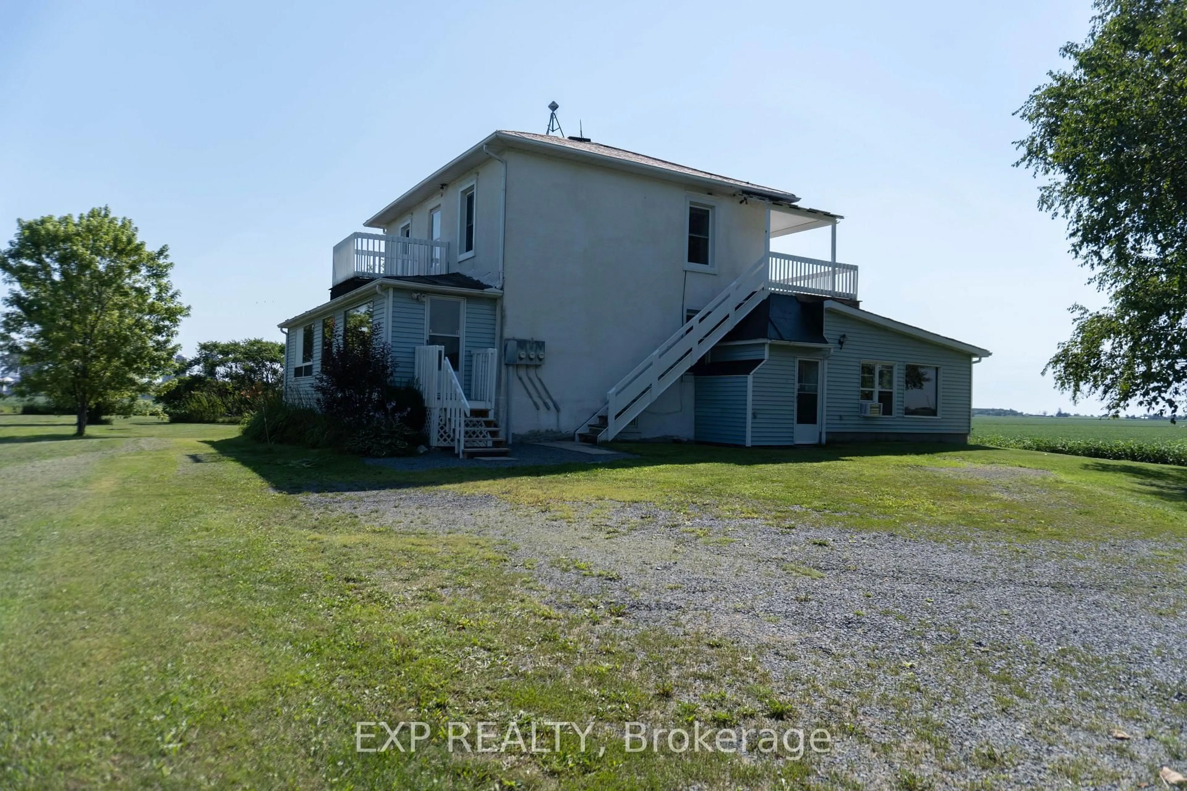 A pic from outside/outdoor area/front of a property/back of a property/a pic from drone, unknown for 2225 Route 900 Rte, The Nation Ontario K0A 3C0