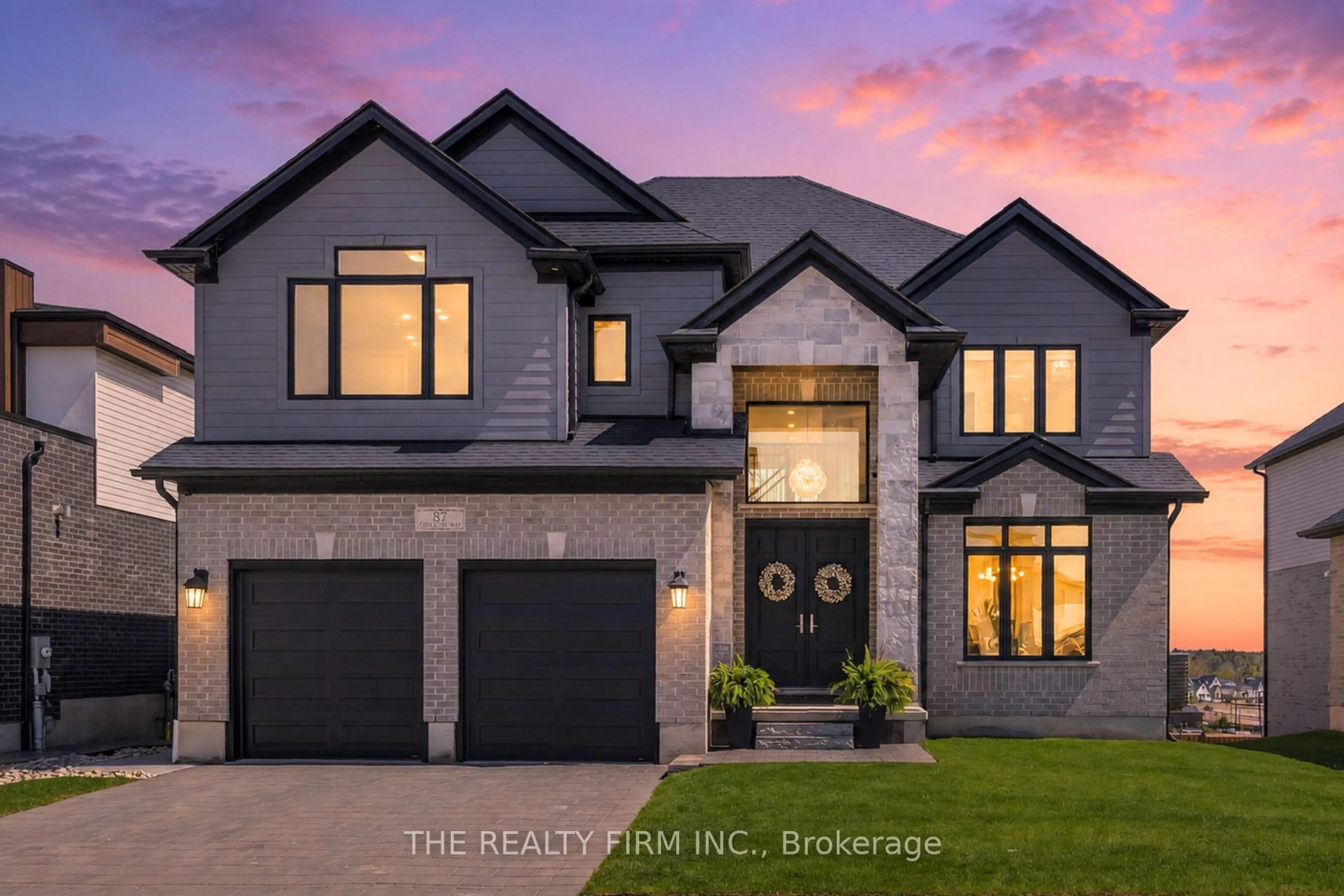 Home with brick exterior material, mountain view for 87 Daventry Way, Middlesex Centre Ontario N0L 1R0