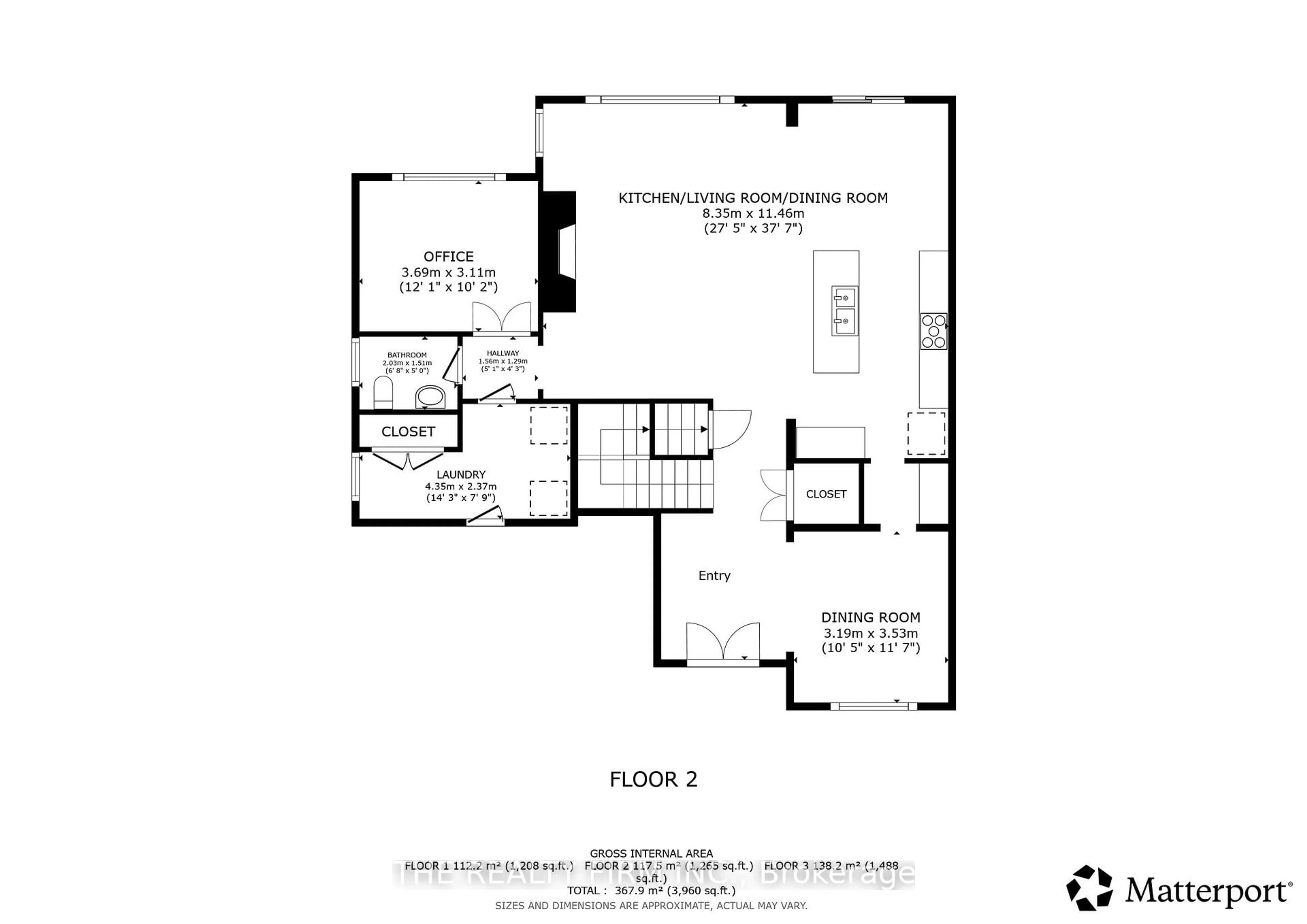Floor plan for 87 Daventry Way, Middlesex Centre Ontario N0L 1R0