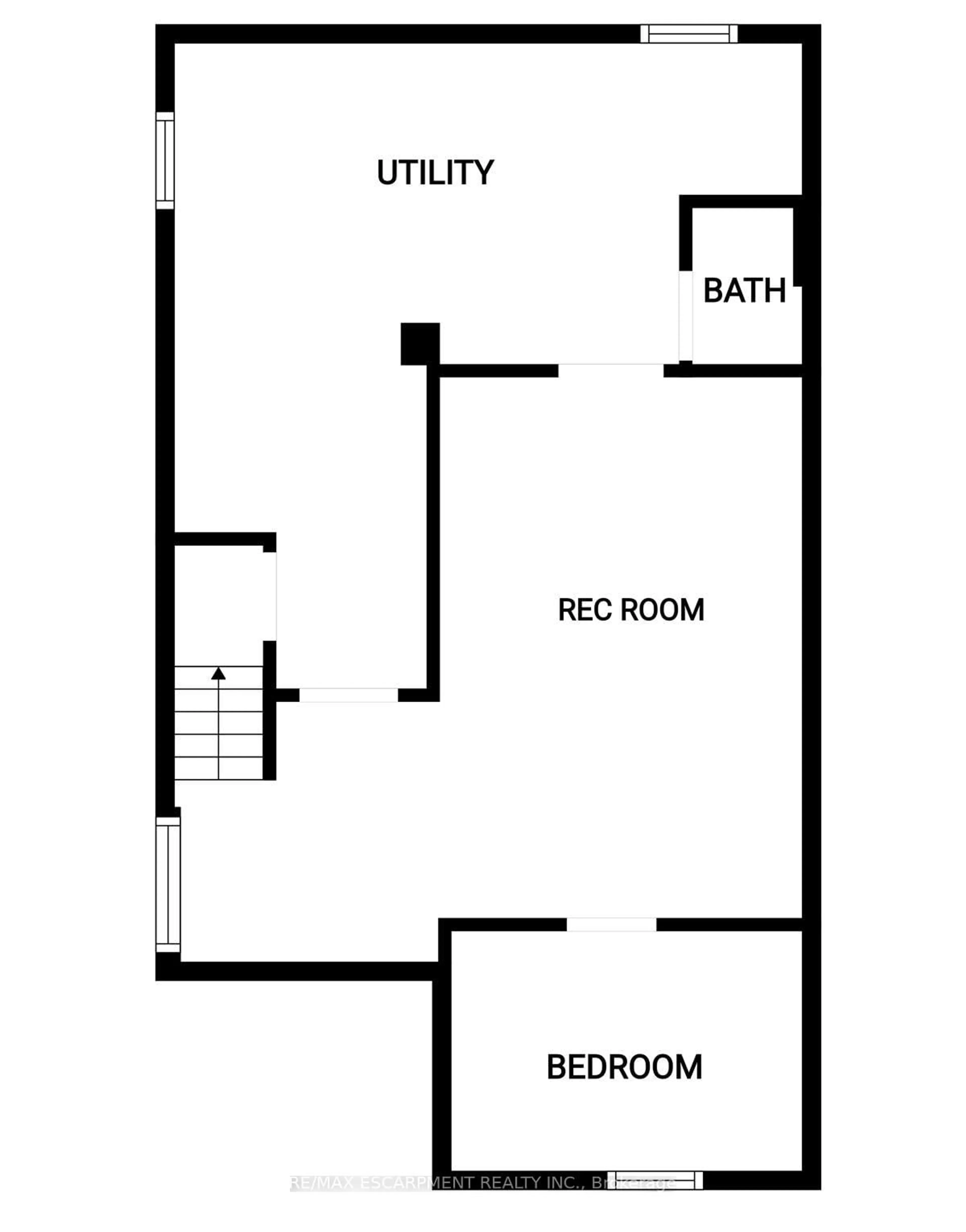Floor plan for 215 Paling Ave, Hamilton Ontario L8H 5J6