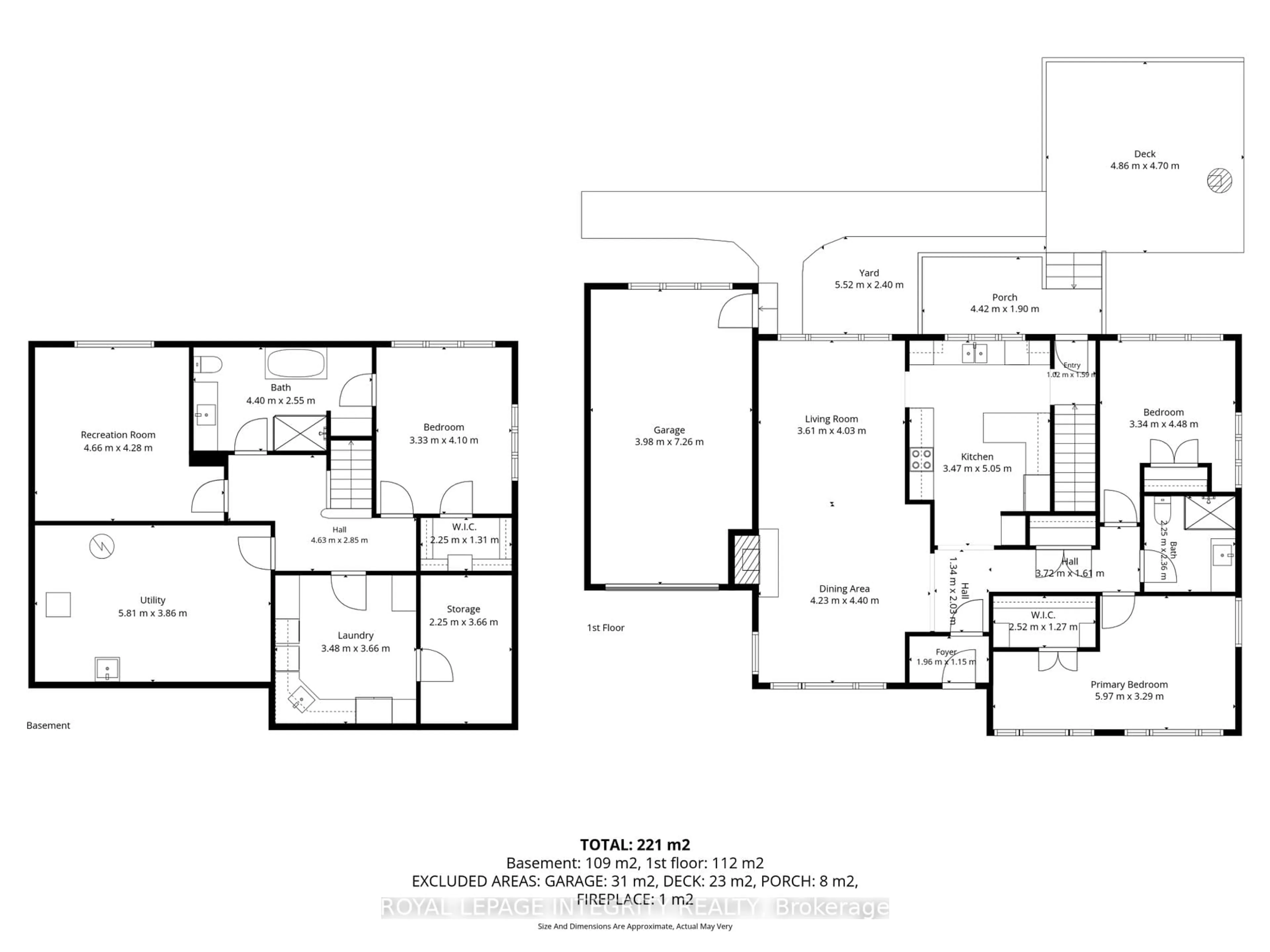 Floor plan for 2183 Woodcrest Rd, Ottawa Ontario K1H 6J2