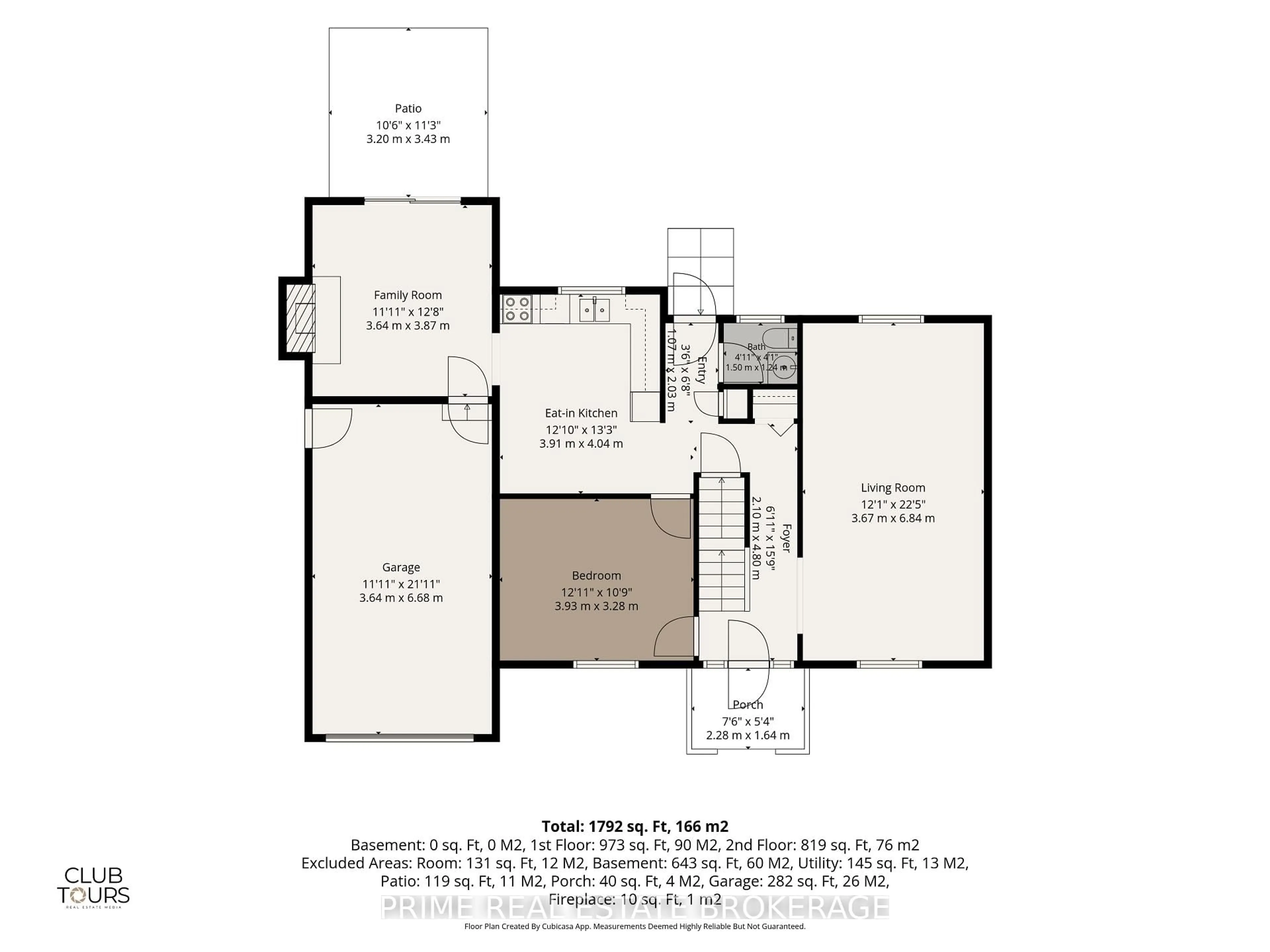 Floor plan for 686 Barclay Rd, London South Ontario N6K 1K5