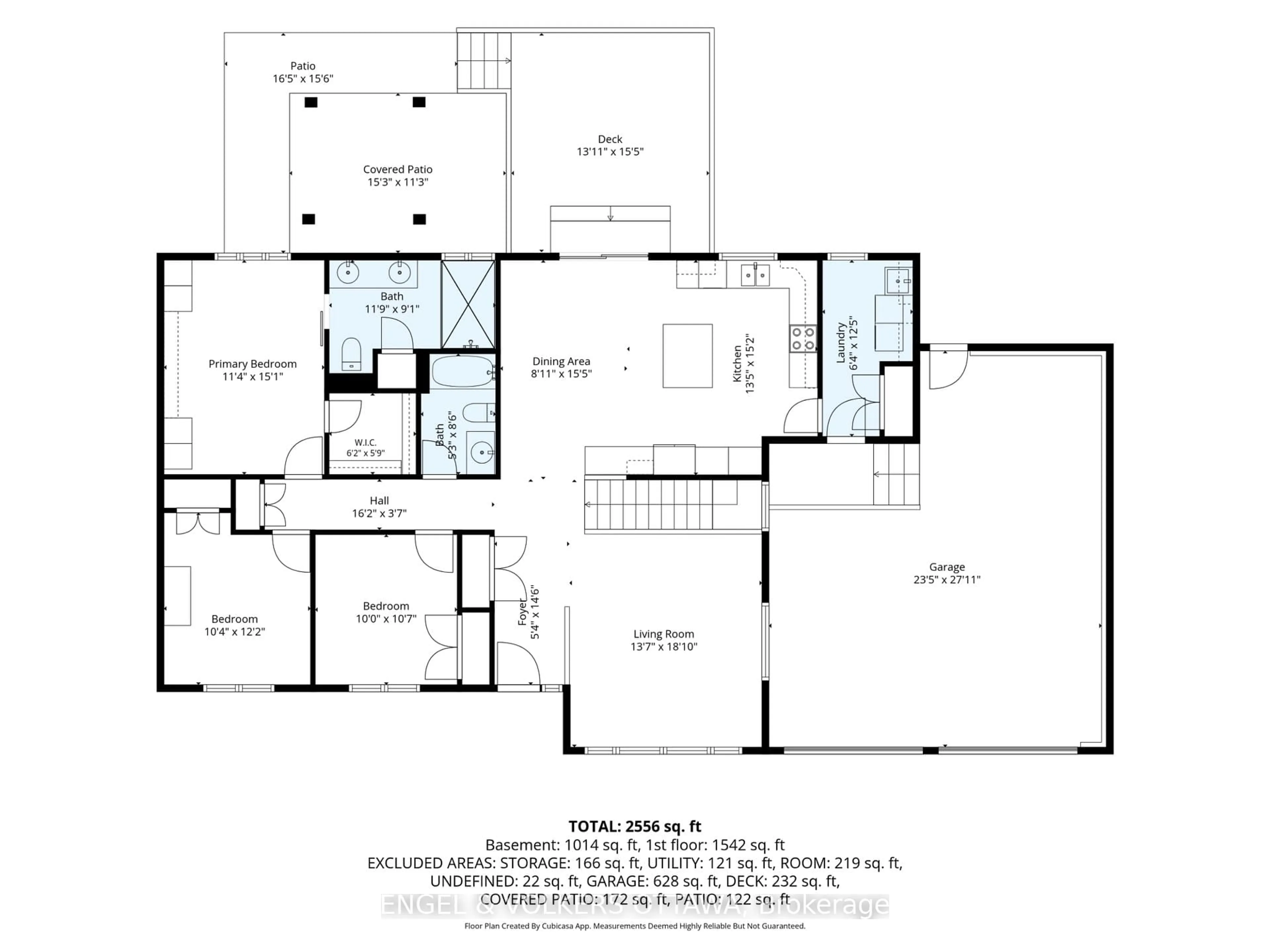 Floor plan for 3318 Morningmist Way, Osgoode Ontario K0A 2W0