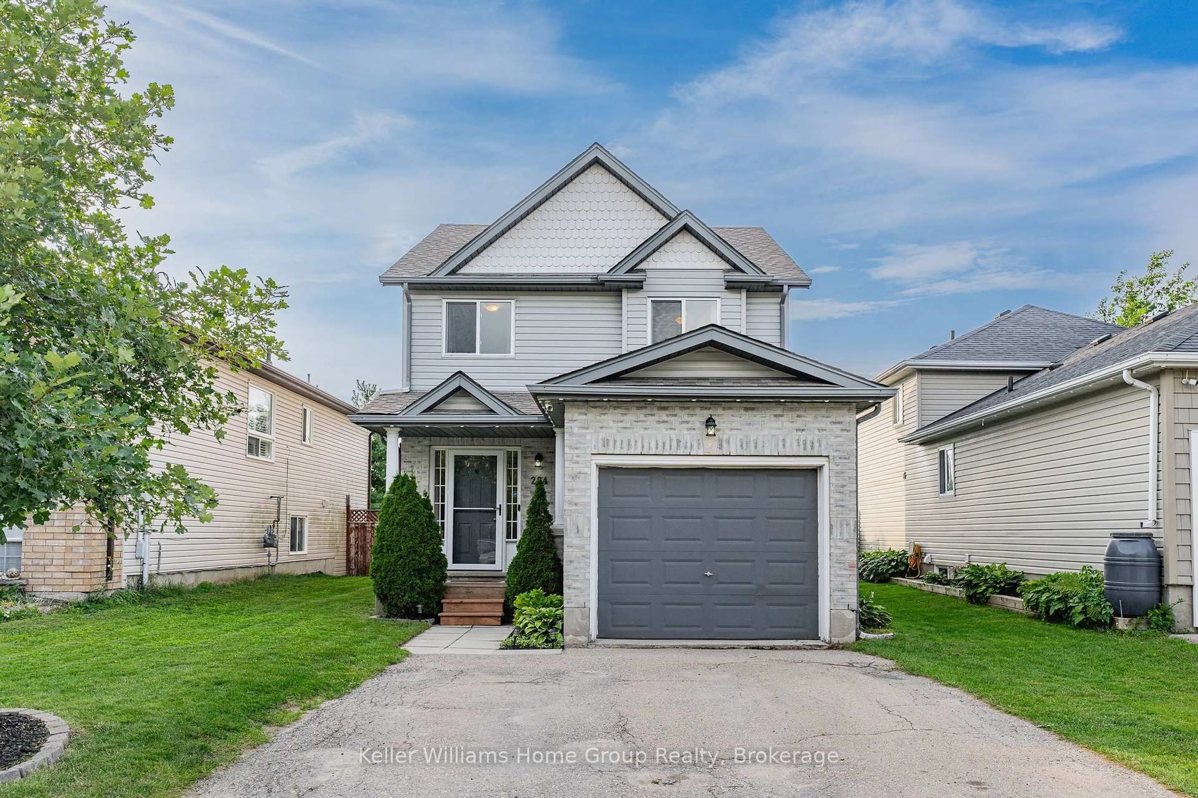 Home with vinyl exterior material, street for 284 Millburn Blvd, Centre Wellington Ontario N1M 3S3